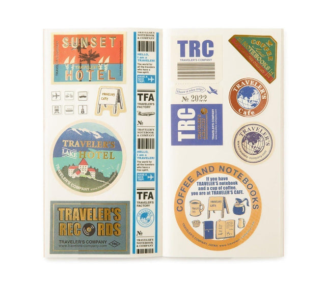 Traveler's Company Japan Accessori Traveler's Notebook Stickers Release Paper