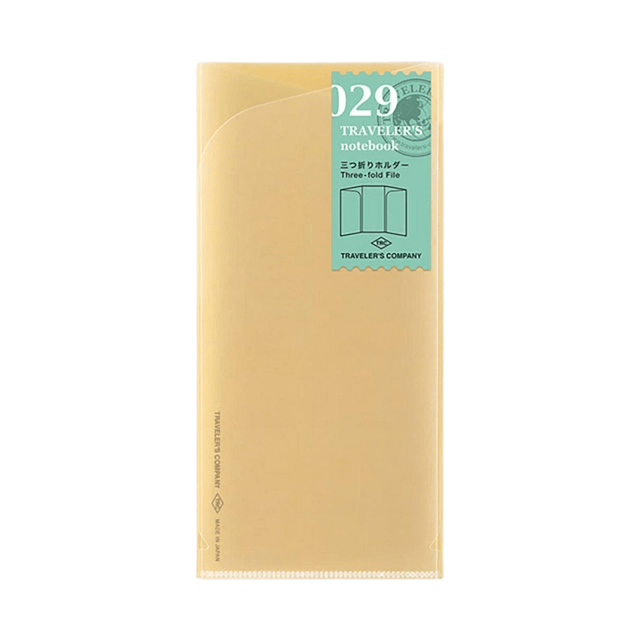 Traveler's Company Japan Accessori Traveler's Notebook Three Fold File