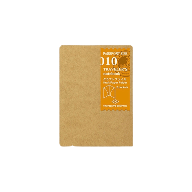 Traveler's Company Japan Accessori Traveler's Passport Kraft Paper Folder