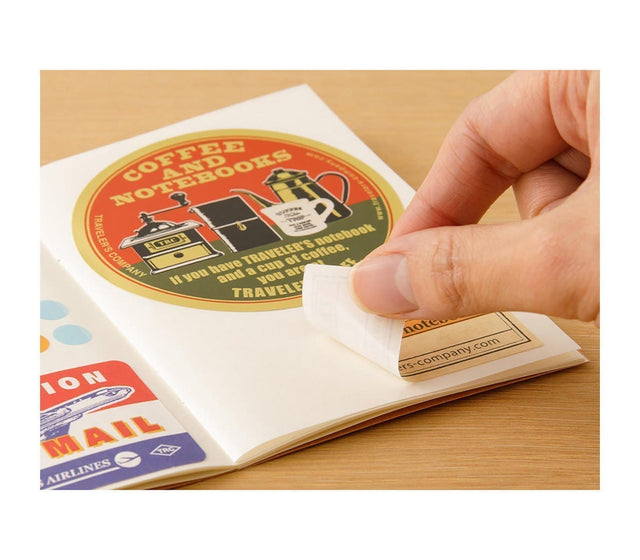 Traveler's Company Japan Accessori Traveler's Passport Stickers Release Paper