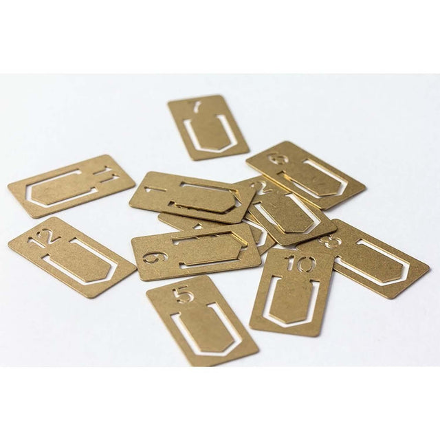 Traveler's Company Japan Accessori TRC BRASS Clips - Traveler's Company