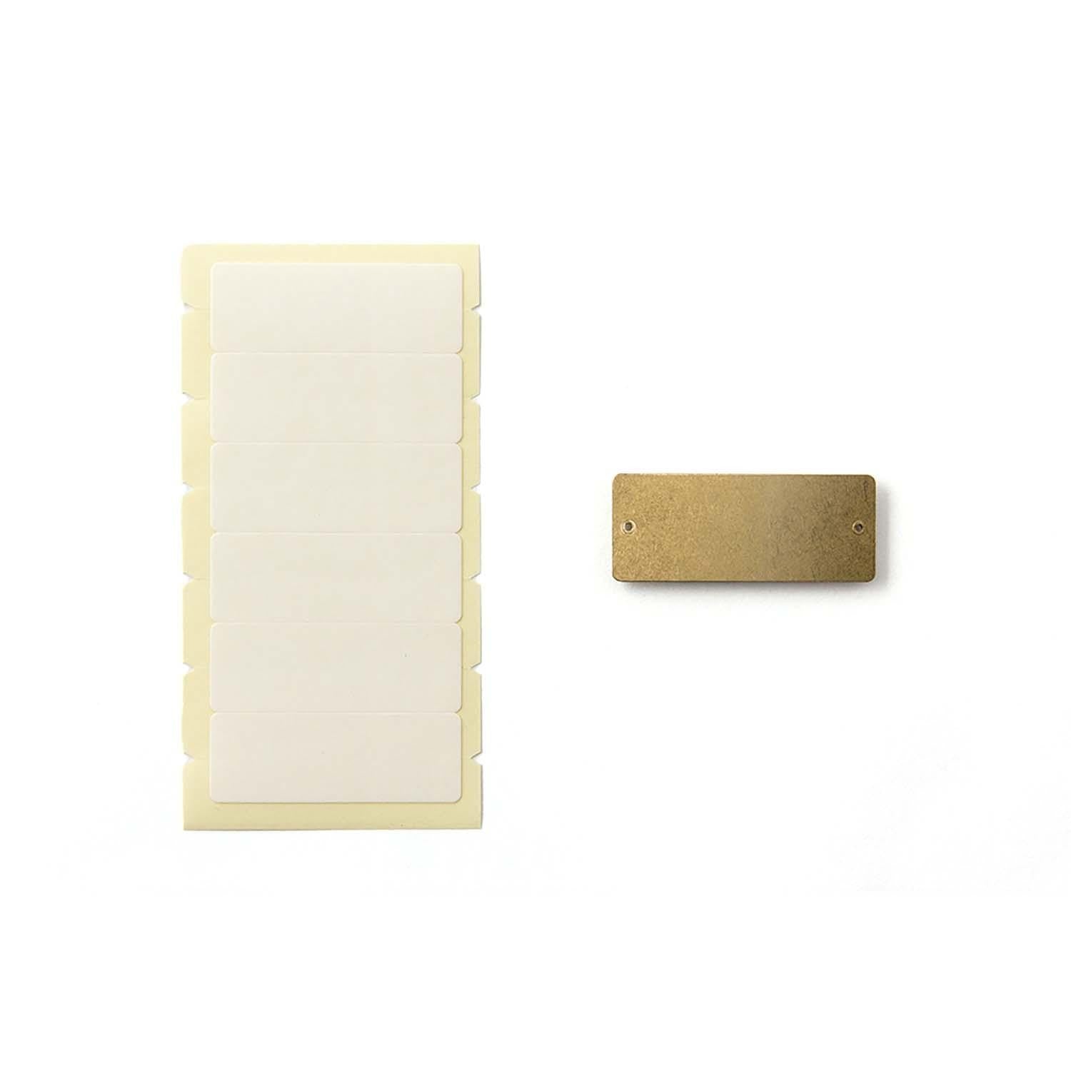 Traveler's Company Japan Accessori TRC BRASS Label Plate - Traveler's Company