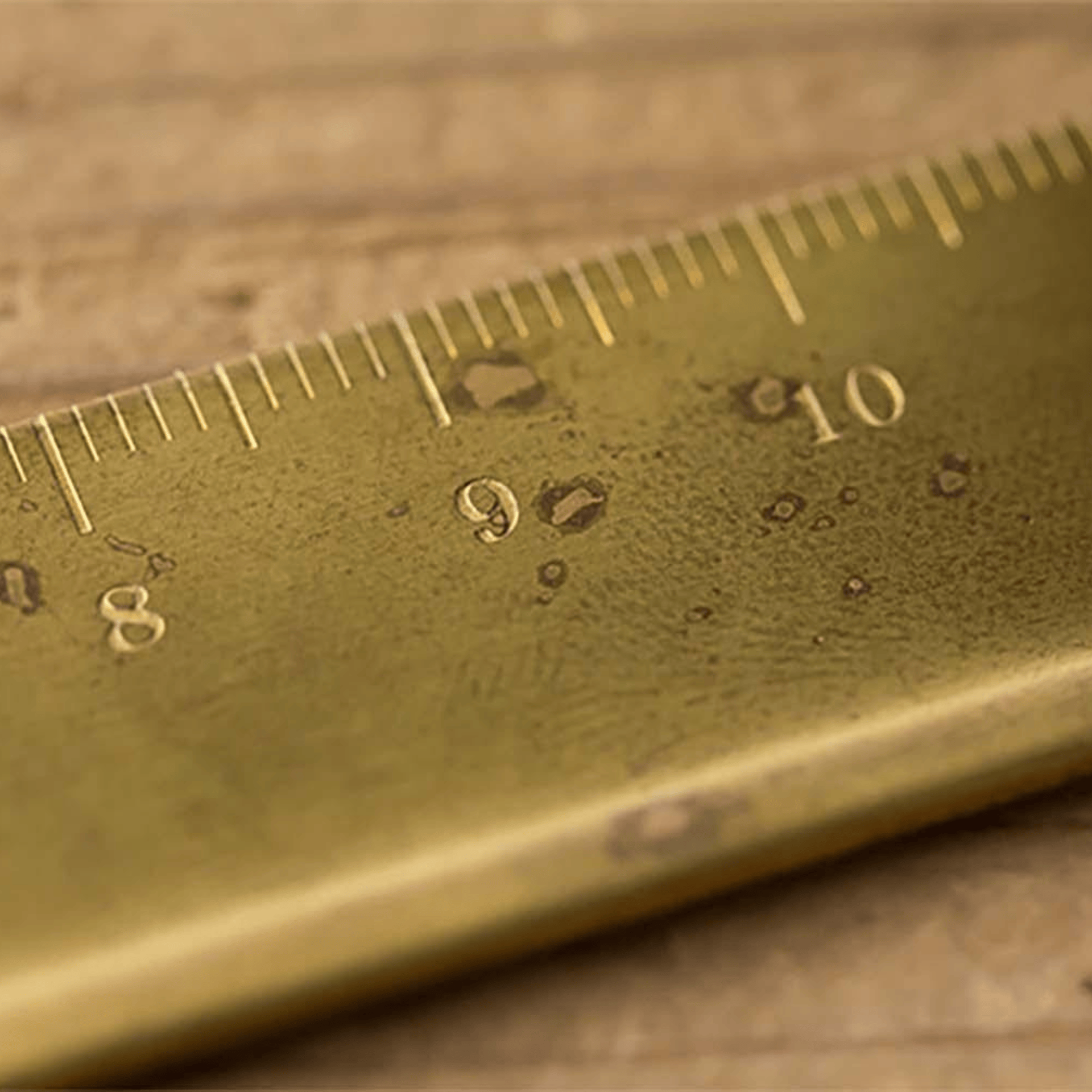 Traveler's Company Japan Accessori TRC BRASS Ruler