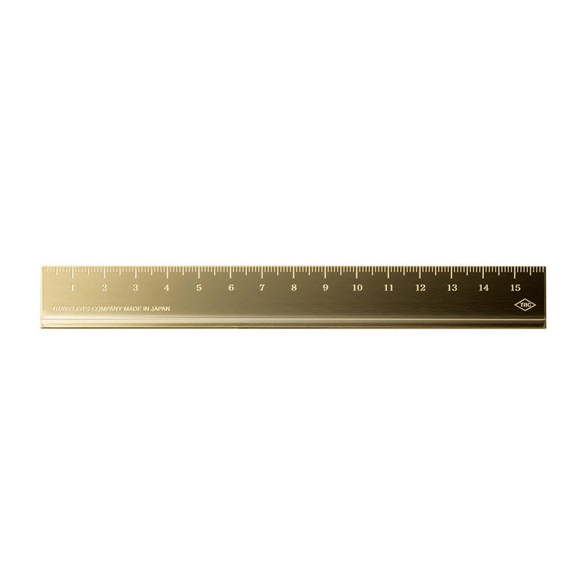 Traveler's Company Japan Accessori TRC BRASS Ruler