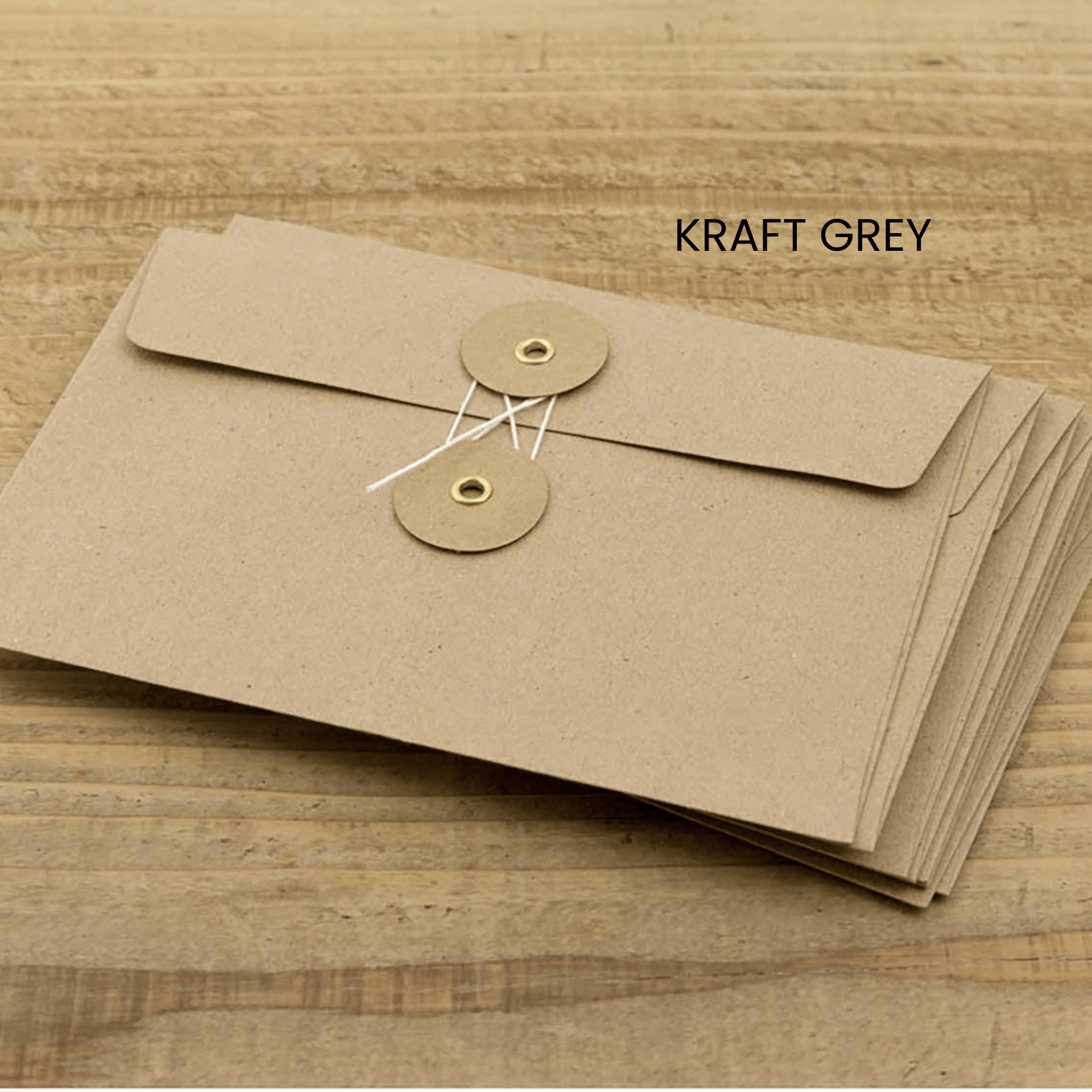 Traveler's Company Japan Accessori KRAFT GREY TRC Kraft Envelope - M