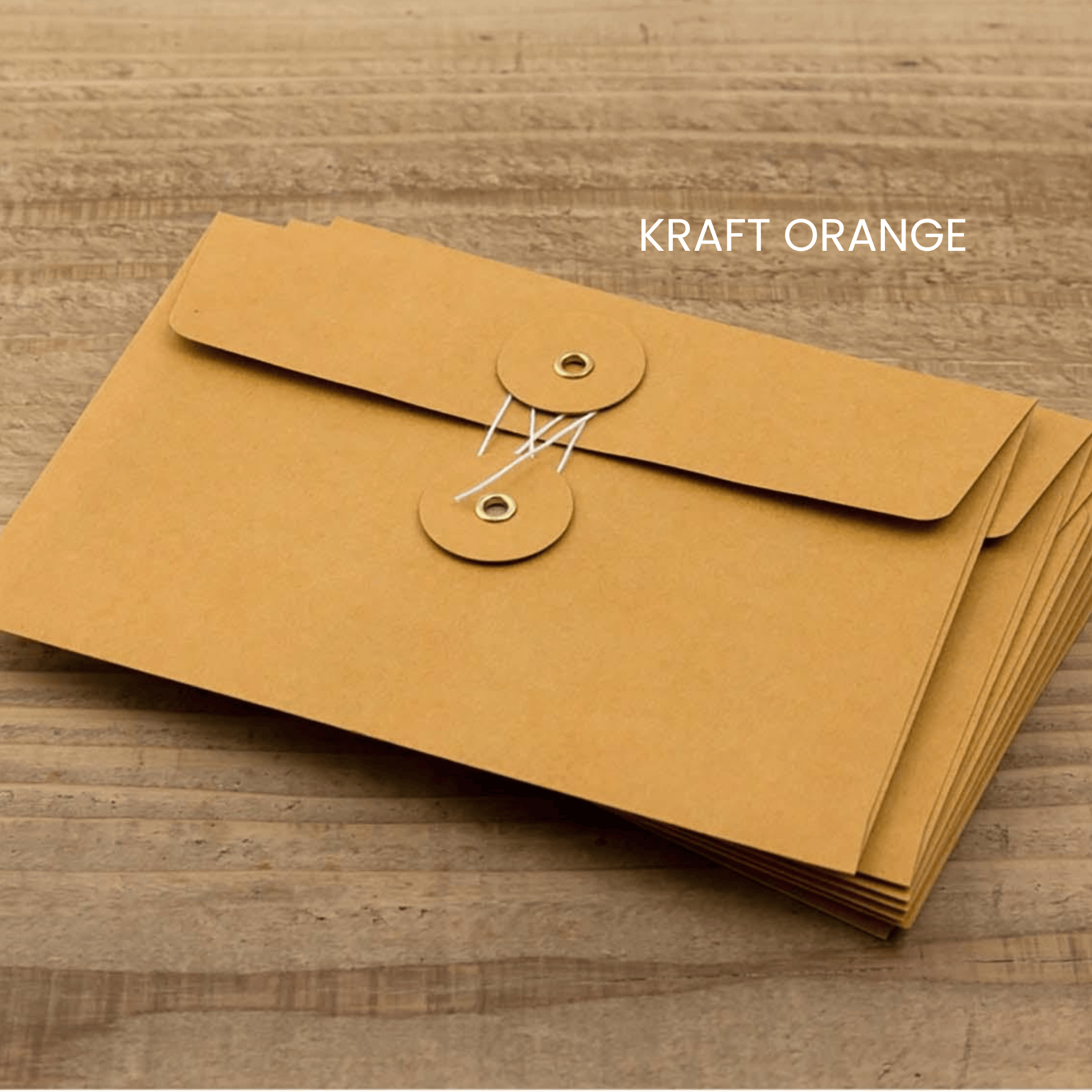 Traveler's Company Japan Accessori KRAFT ORANGE TRC Kraft Envelope - M