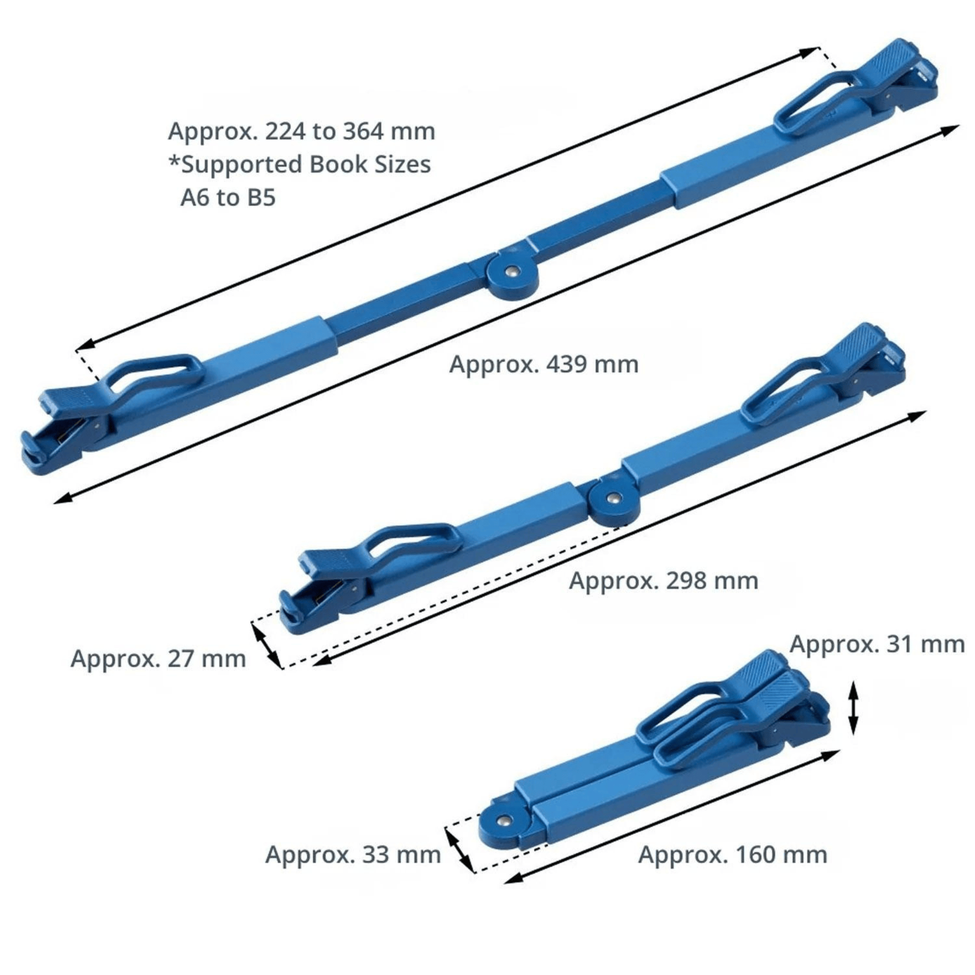 King Jim Hitotoki Accessori Twip Book Clip