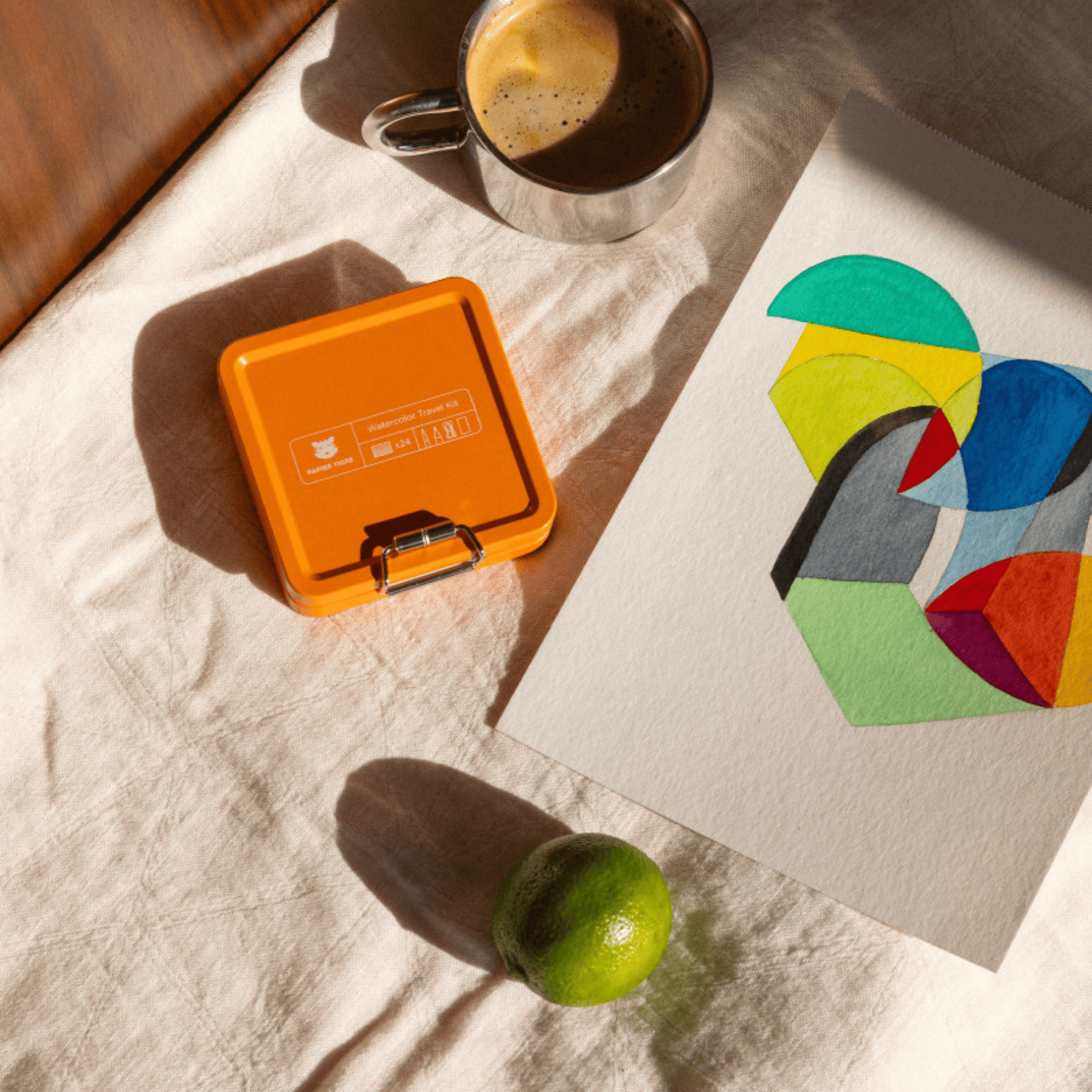 Papier Tigre Accessori Watercolor Travel Kit