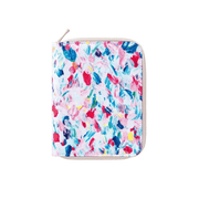 King Jim Hitotoki Accessori Zippered Cloth Cover Passport size - Paint