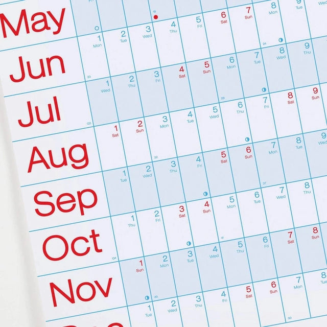 Crispin Finn Agenda 2026 Year Planner - Landscape View