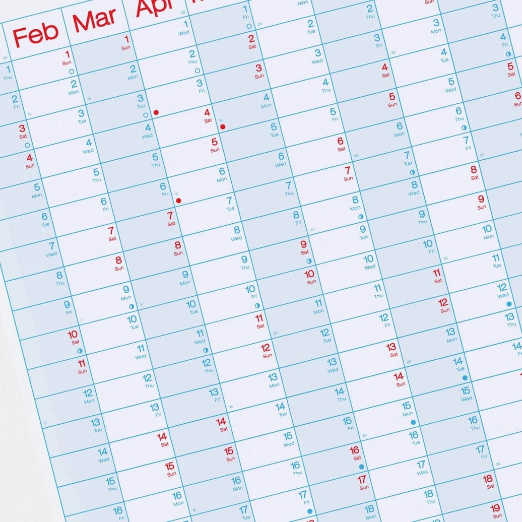 Crispin Finn Agenda 2026 Year Planner - Portrait View