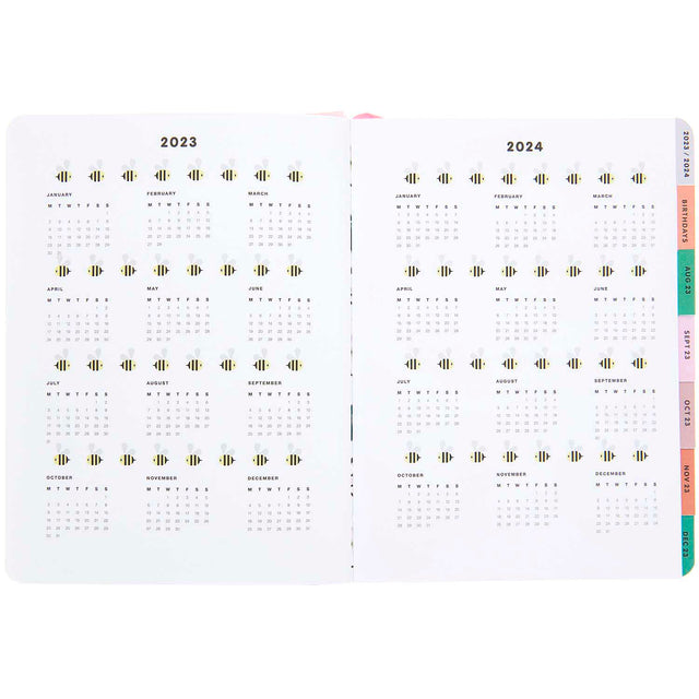Rico Design Agenda Agenda 2023-2024 Cherries Pink