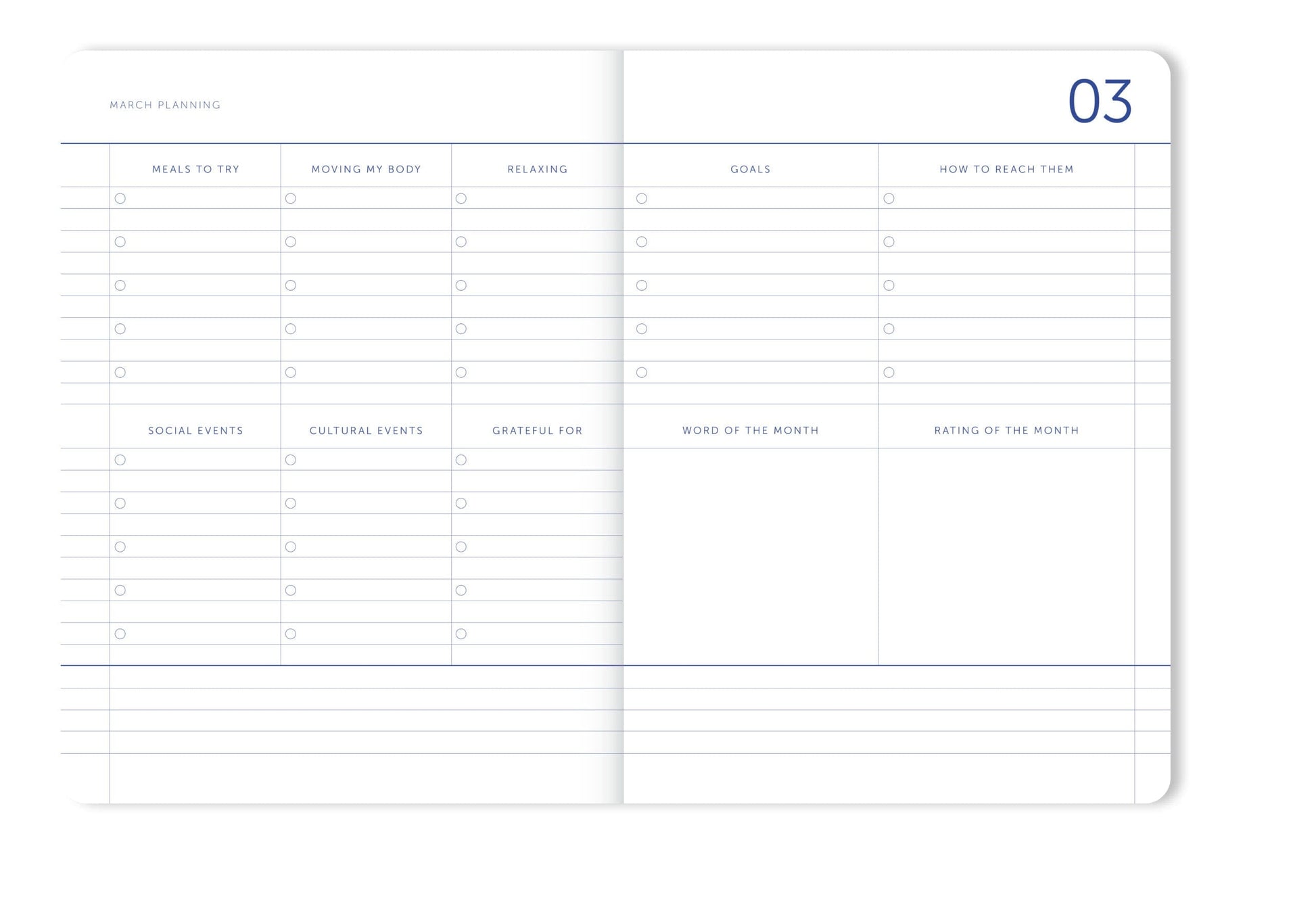 A-Journal Agenda Agenda 2025-2026 Lavender Blue - 18 mesi
