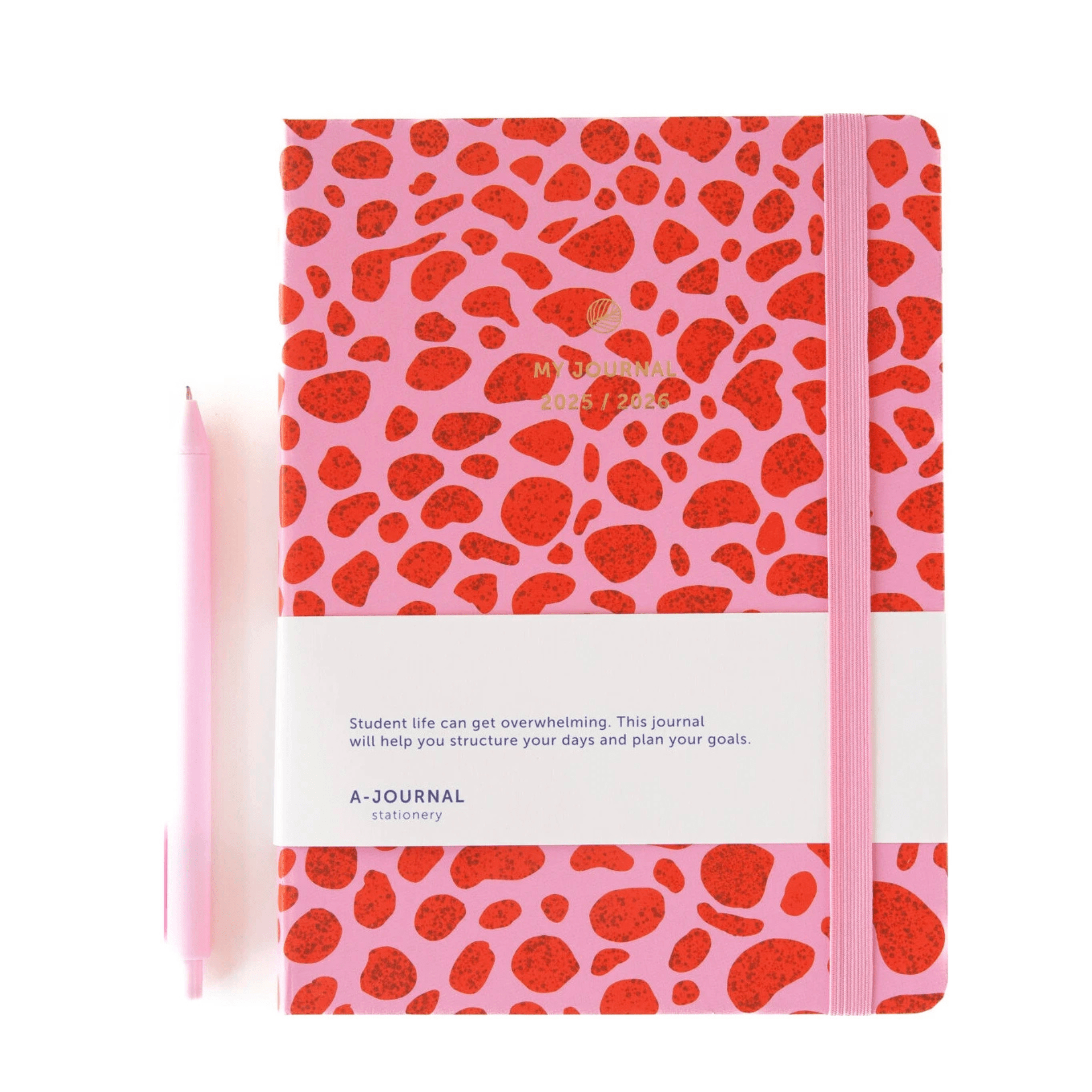 A-Journal Agenda Agenda 2025-2026 Leopard- 12 mesi