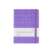 A-Journal Agenda Agenda 2025-2026 Lilac Checkered - 18 mesi