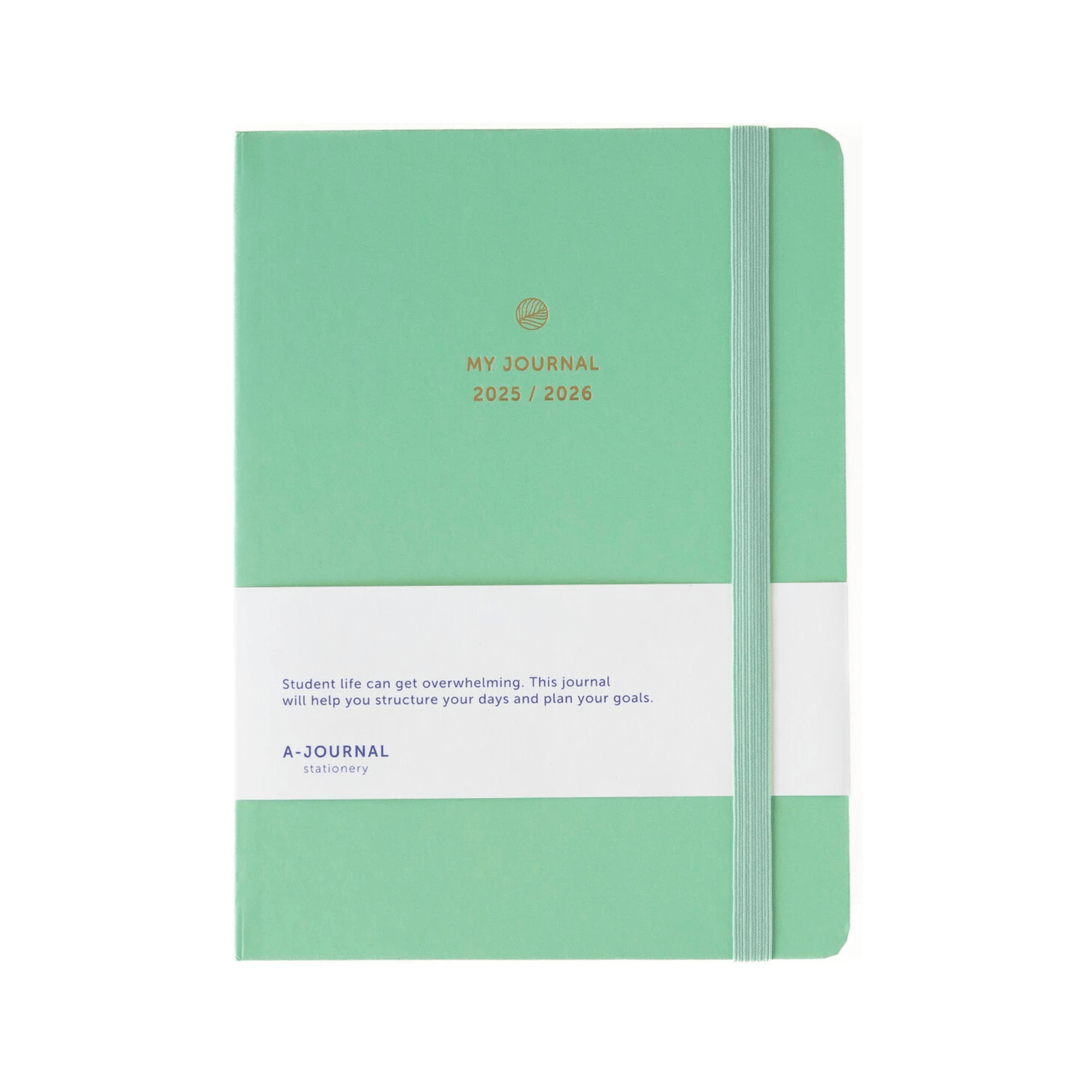 A-Journal Agenda Agenda 2025-2026 Mint Green- 12 mesi