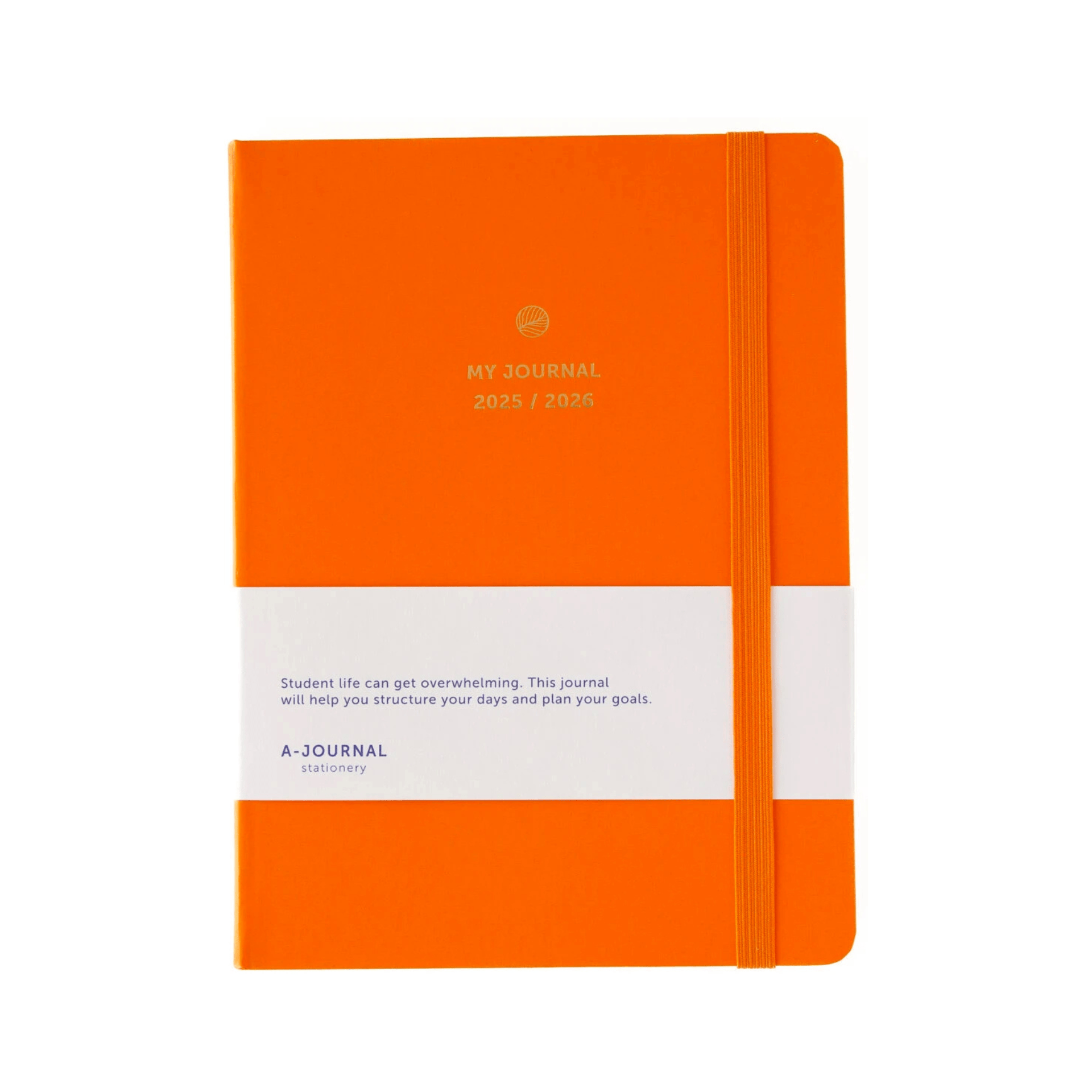 A-Journal Agenda Agenda 2025-2026 Orange - 12 mesi