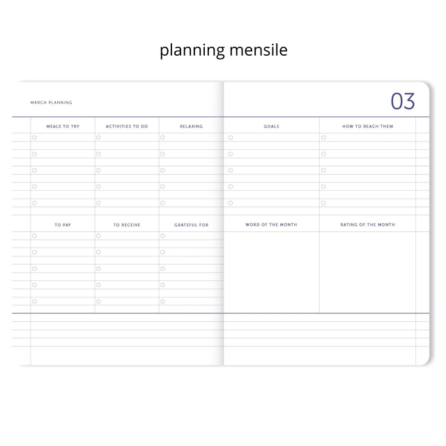 A-Journal Agenda Agenda 2025-2026 Orange - 12 mesi