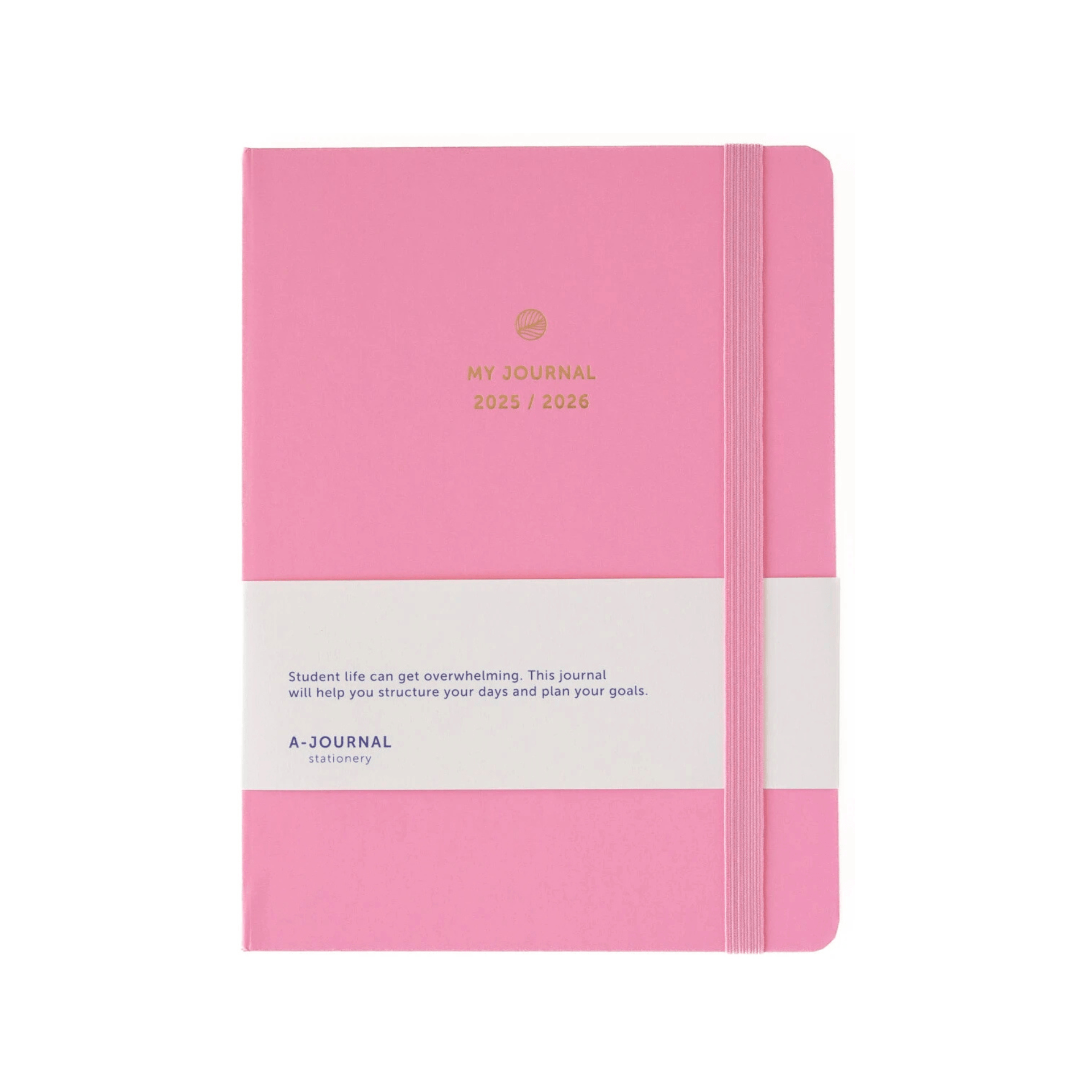 A-Journal Agenda Agenda 2025-2026 Pink - 12 mesi