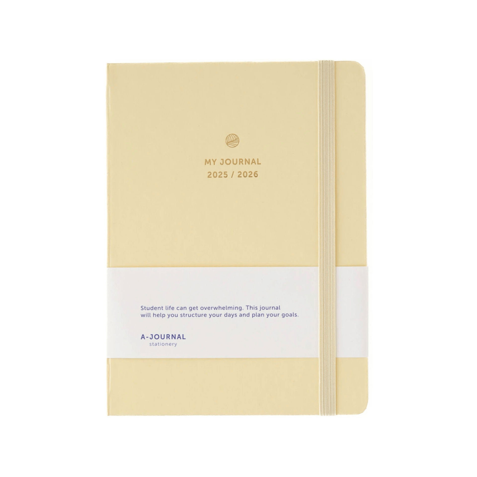 A-Journal Agenda Agenda 2025-2026 Vanille - 12 mesi