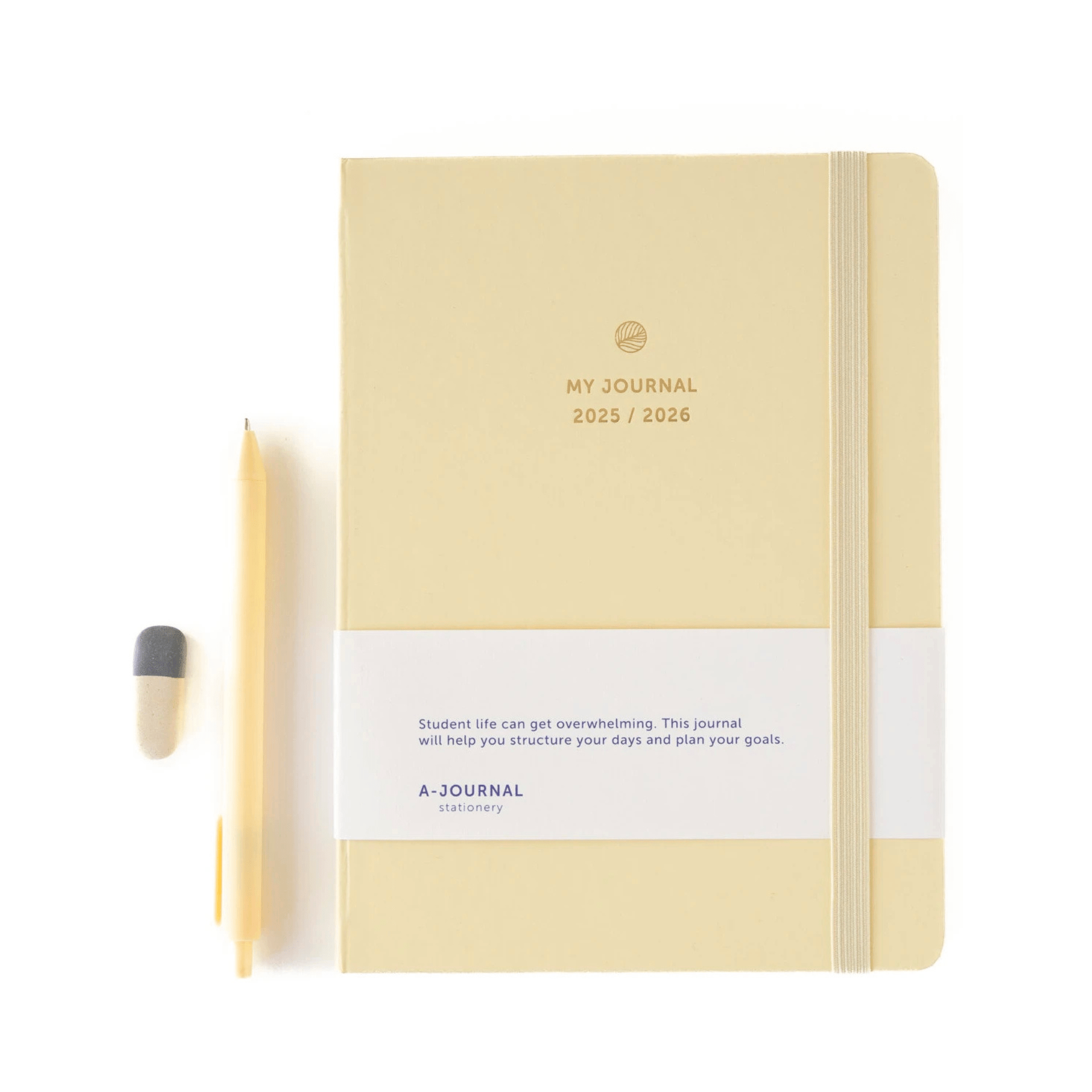 A-Journal Agenda Agenda 2025-2026 Vanille - 12 mesi