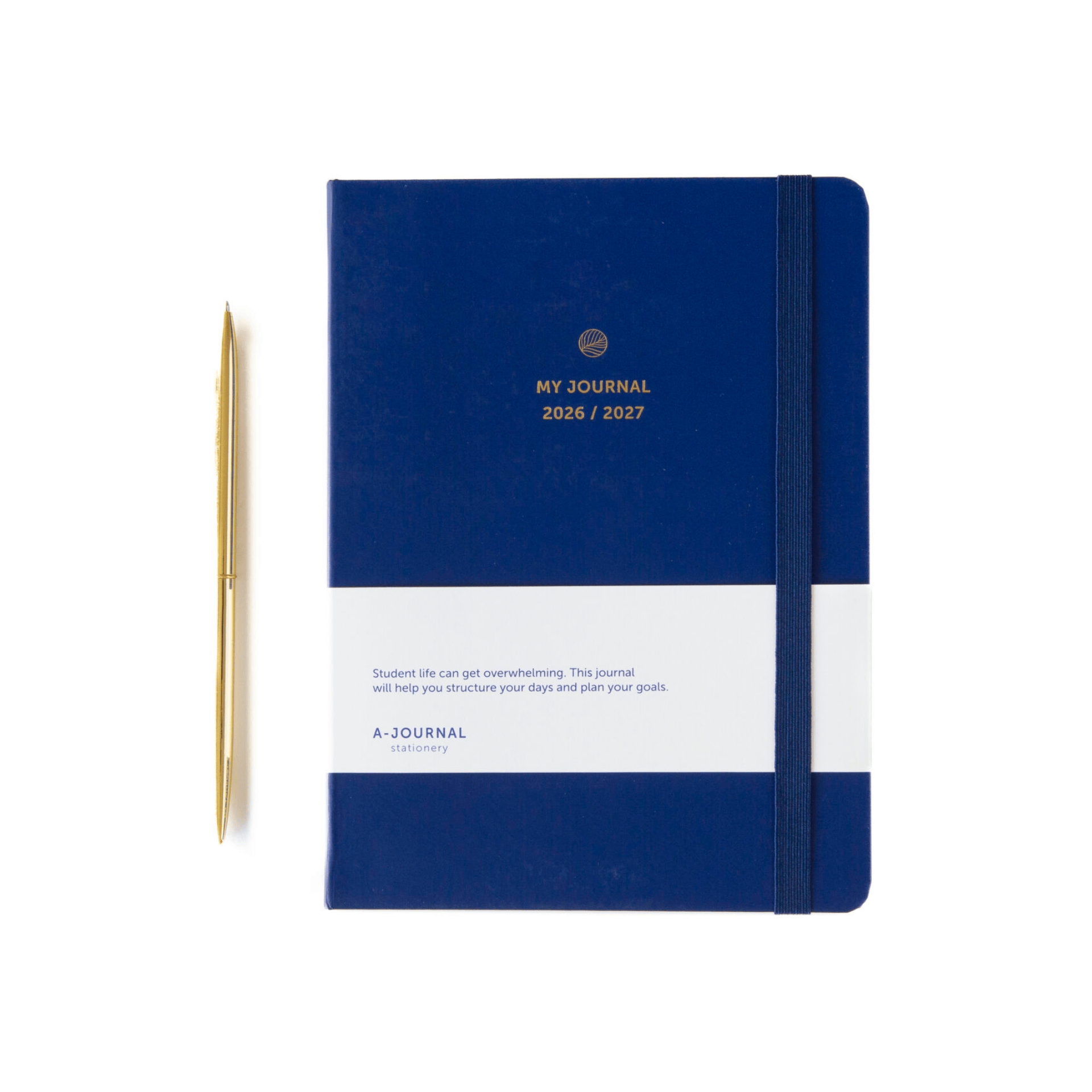 A-Journal Agenda Agenda 2026/2027 - 12 mesi - Dark Blue