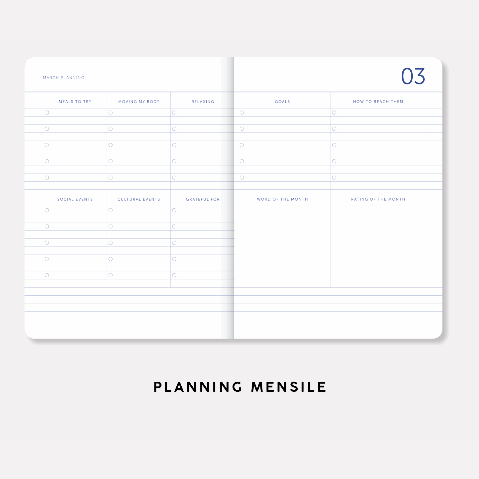 A-Journal Agenda Agenda 2026/2027 - 12 mesi - Mint Green