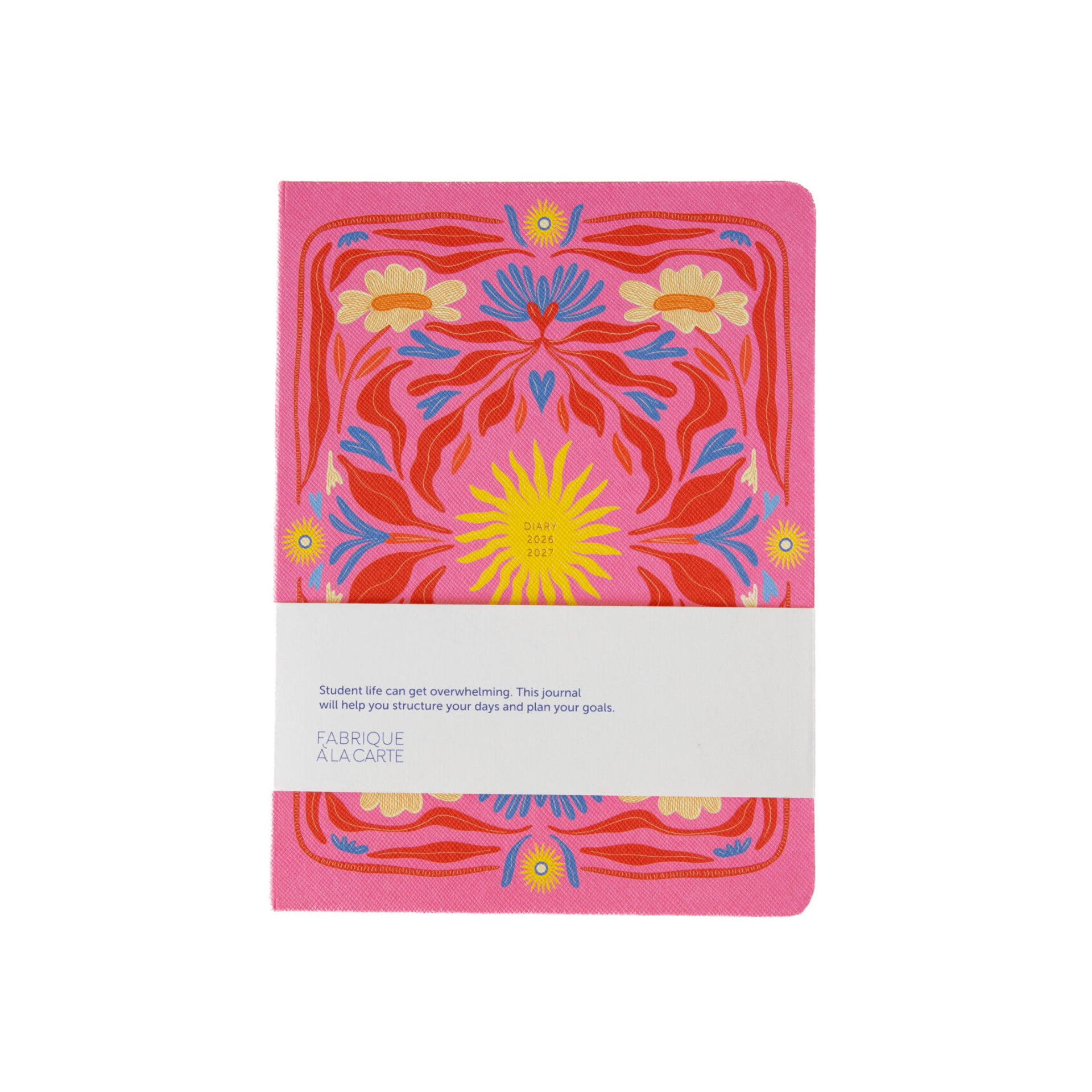 A-Journal Agenda Agenda 2026/2027 - 12 mesi - Sun Pink