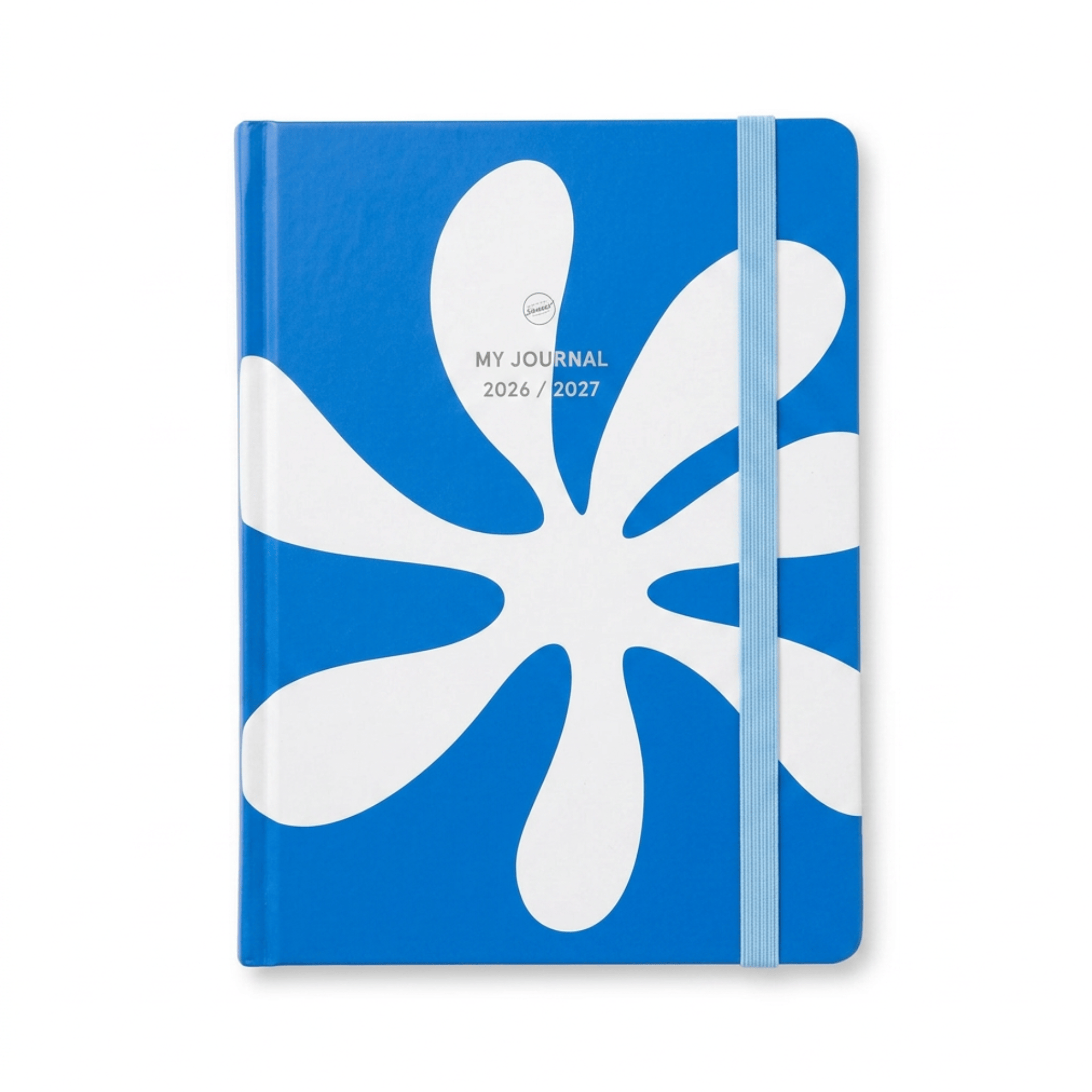 A-Journal Agenda Agenda 2026/2027 - 18 mesi - Abstract Blue