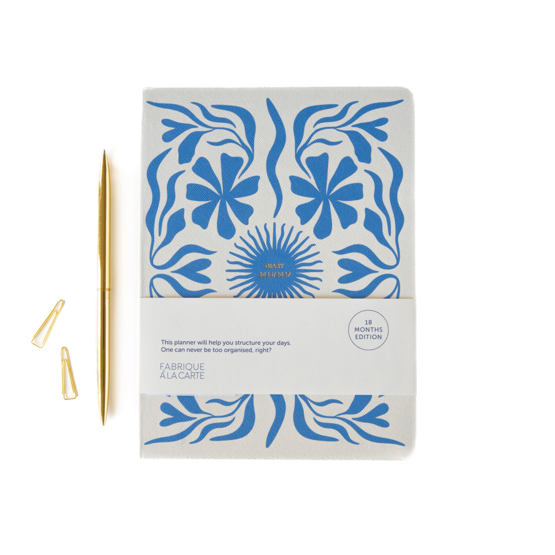 A-Journal Agenda Agenda 2026/2027 - 18 mesi - Sun Flow Lavender