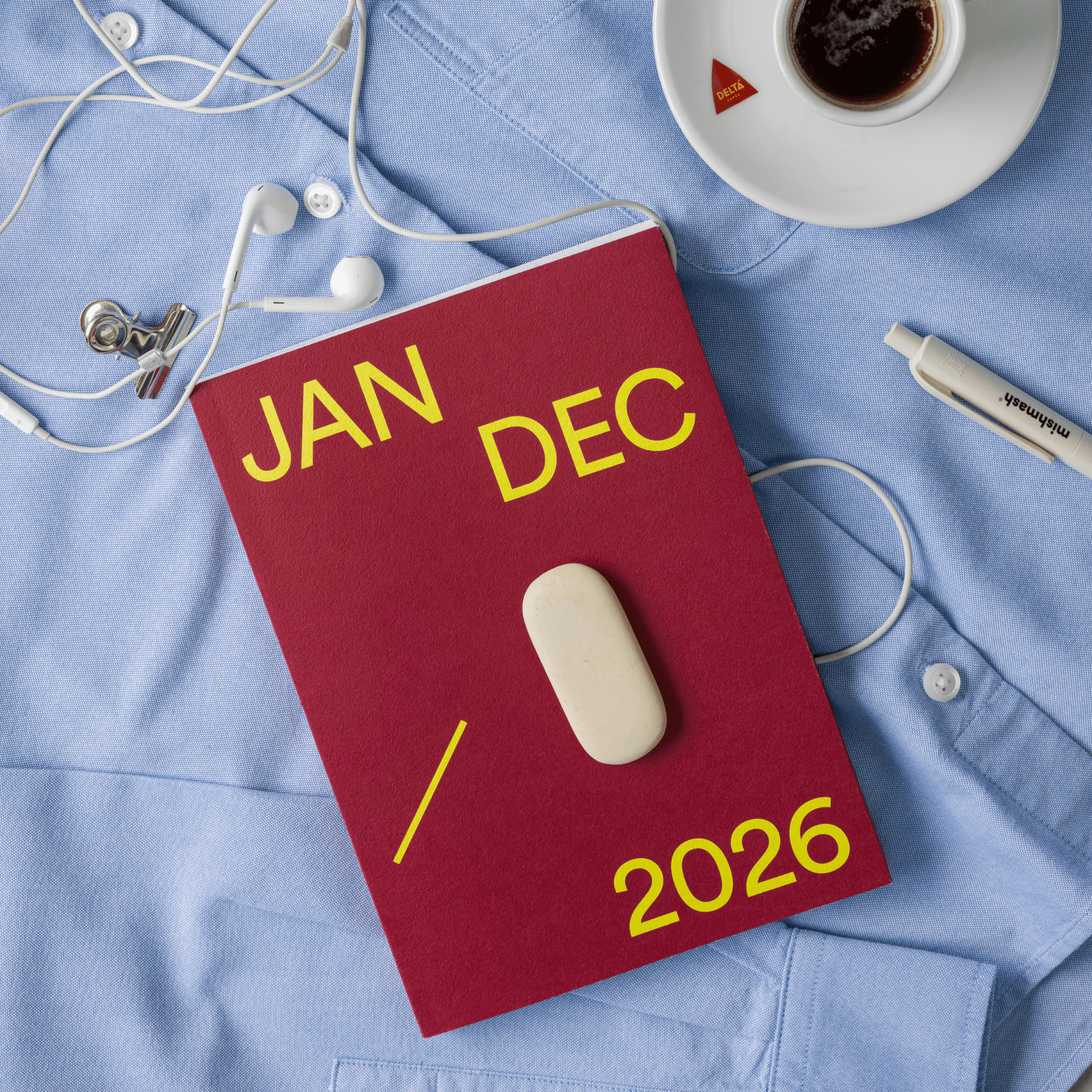 Mishmash Agenda Agenda 2026 - Cherry con cover