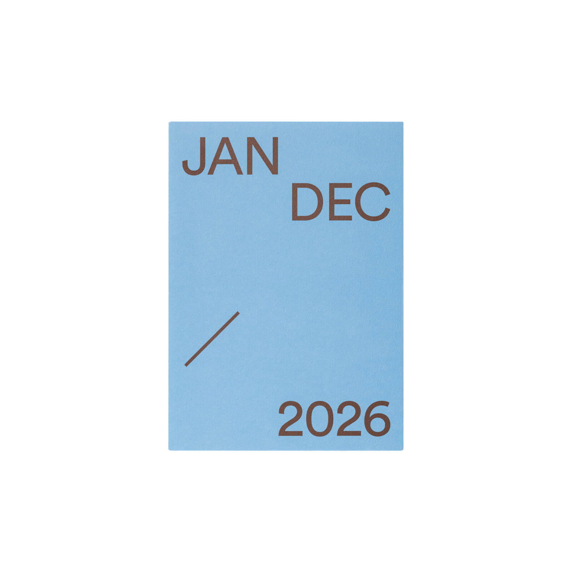 Mishmash Agenda Agenda 2026 - Glacier con cover