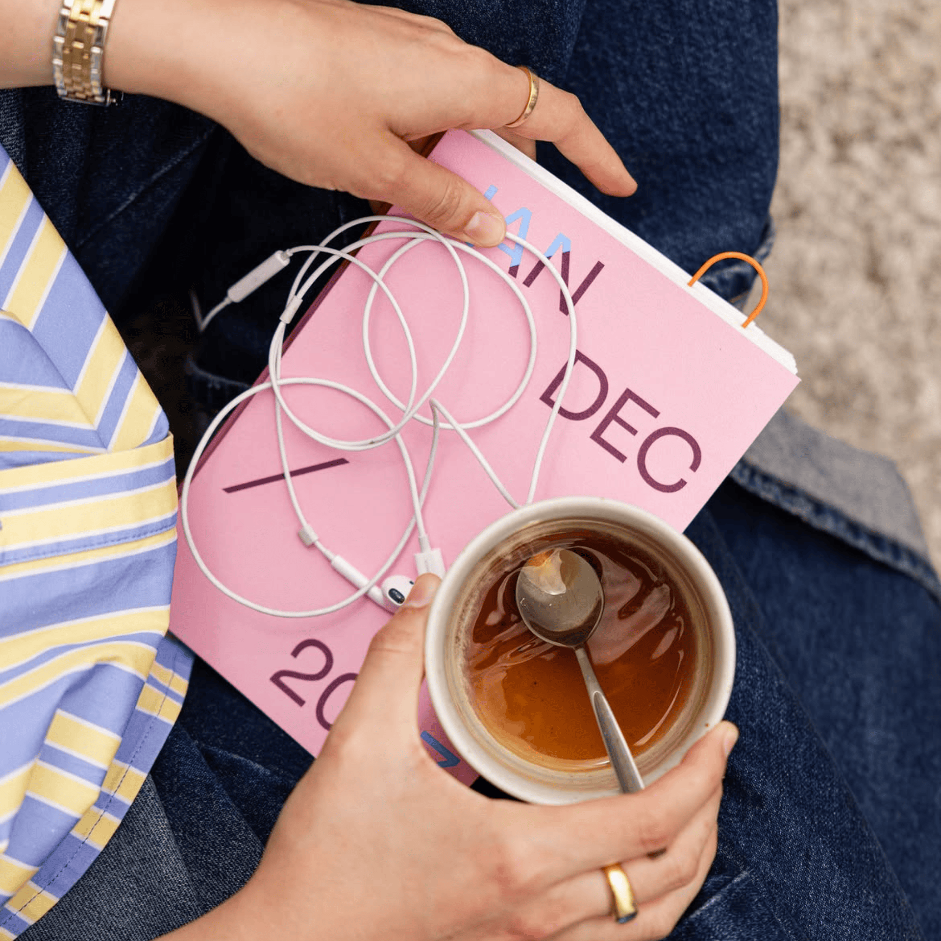 Mishmash Agenda Agenda 2027 Dusty Pink con cover