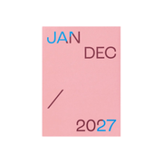 Mishmash Agenda Agenda 2027 Dusty Pink con cover