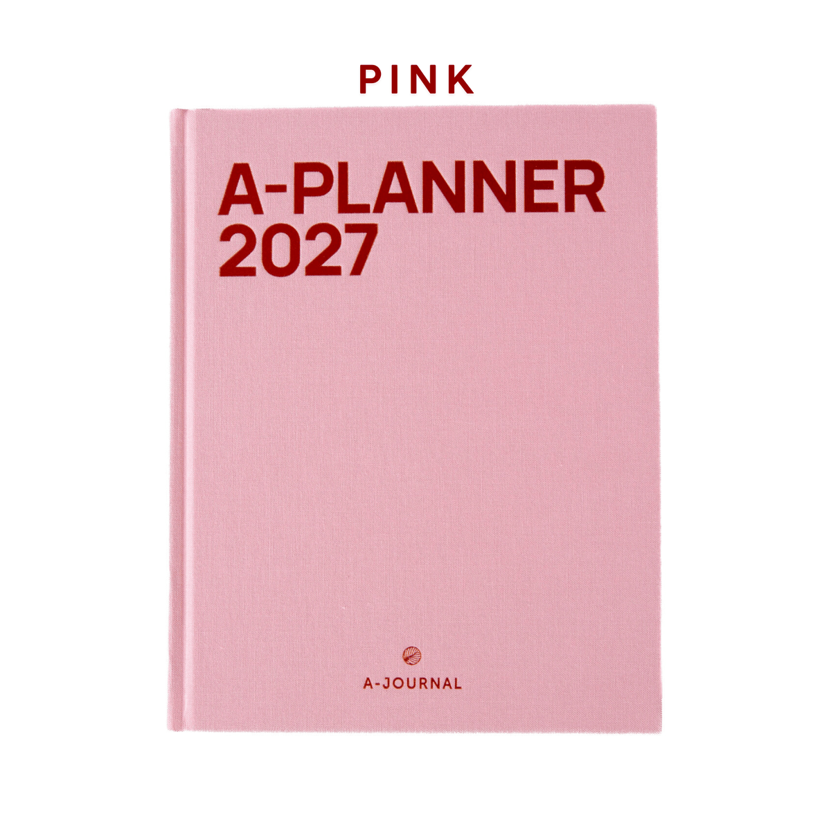 A-Journal Agenda PINK Agenda A-Planner Linen 2027