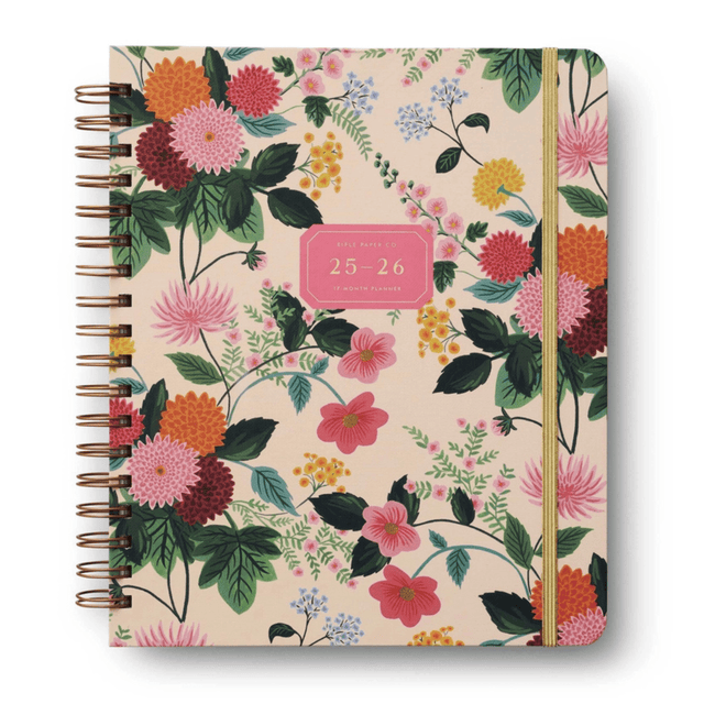 Rifle Paper Agenda Agenda Accademica 2025-2026 Dahlia