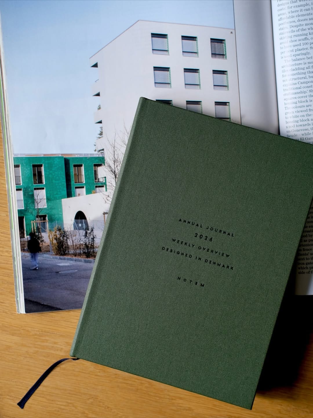 Notem Agenda Agenda Alva 2026 - Dark Green