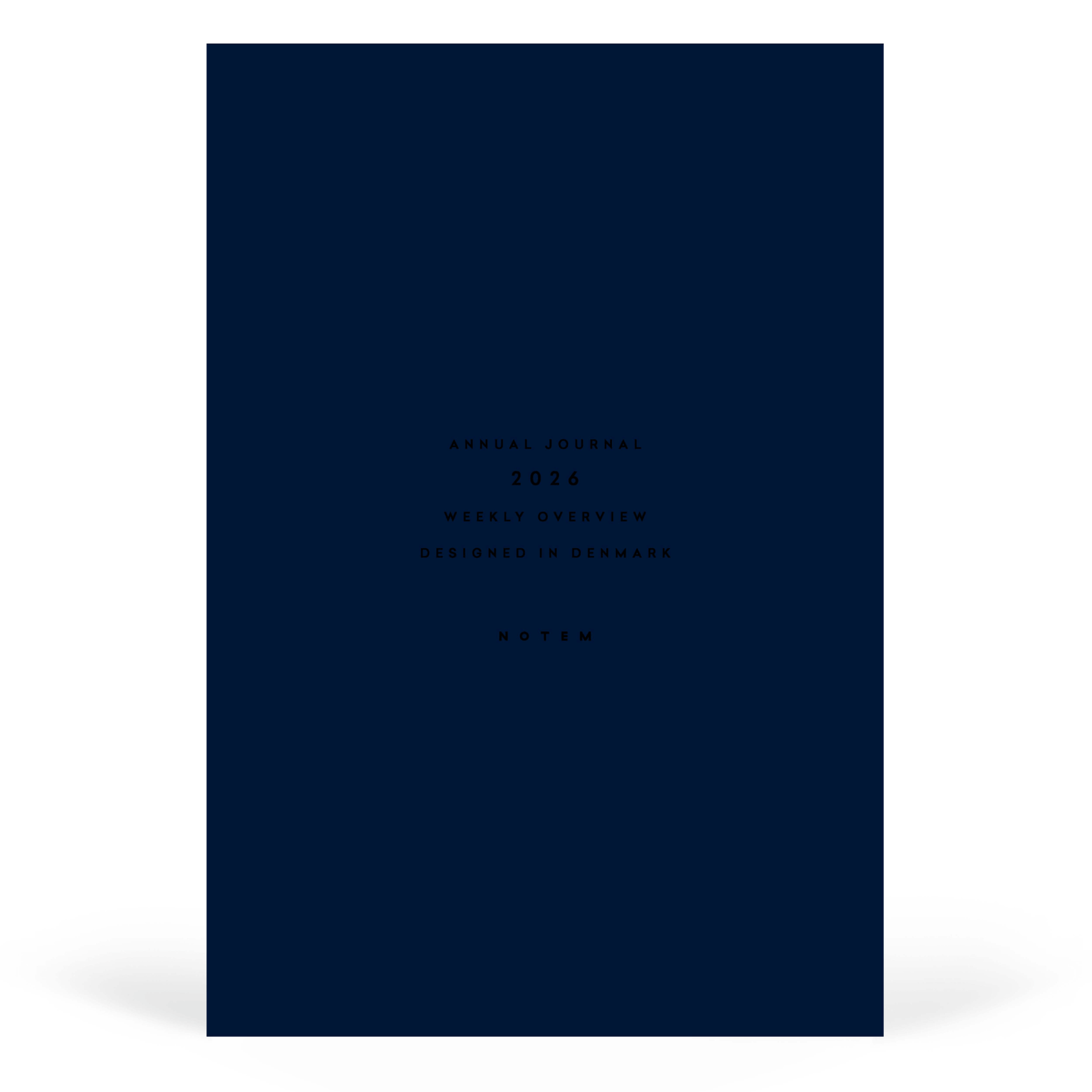 Notem Agenda Agenda Alva Large 2027 - Dark Blue