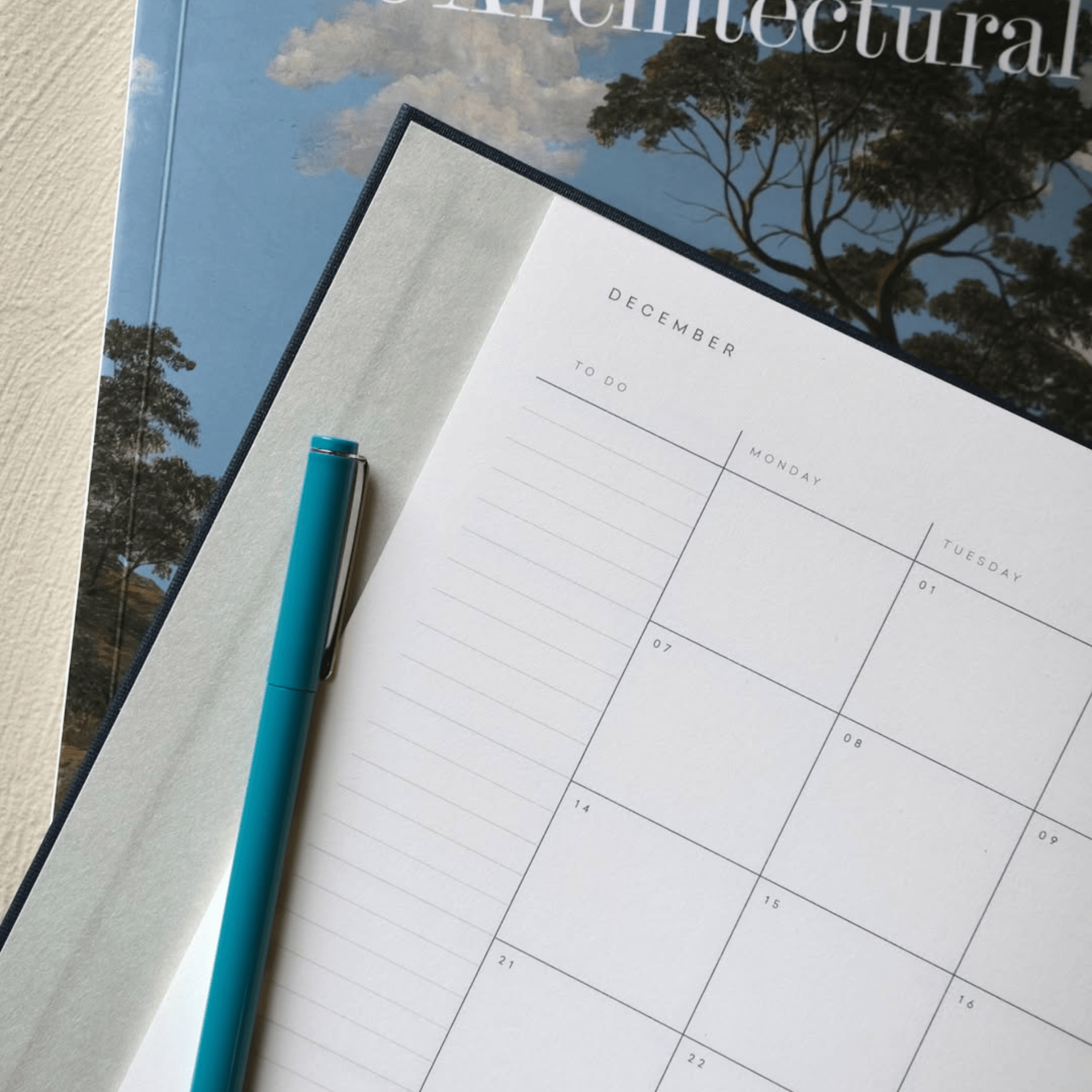 Notem Agenda Agenda Alva Large 2027 - Dark Blue
