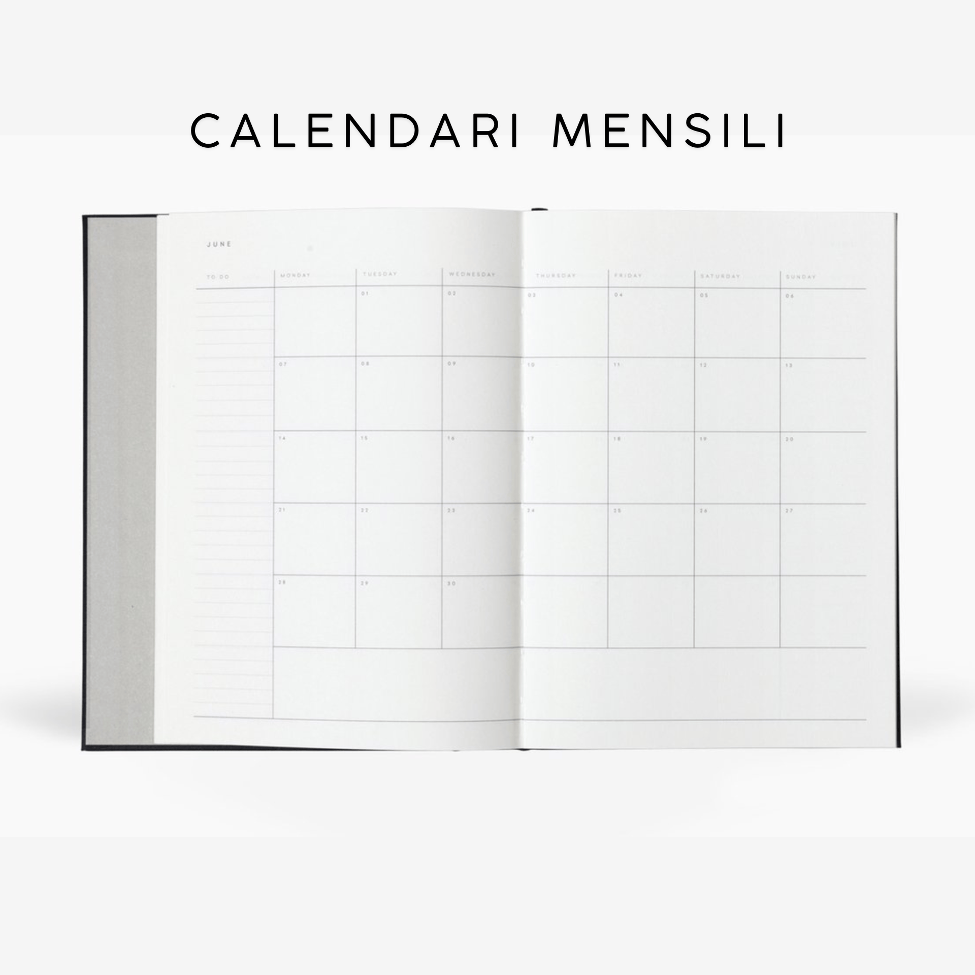 Notem Agenda Agenda Alva Large 2027 - Dark Red