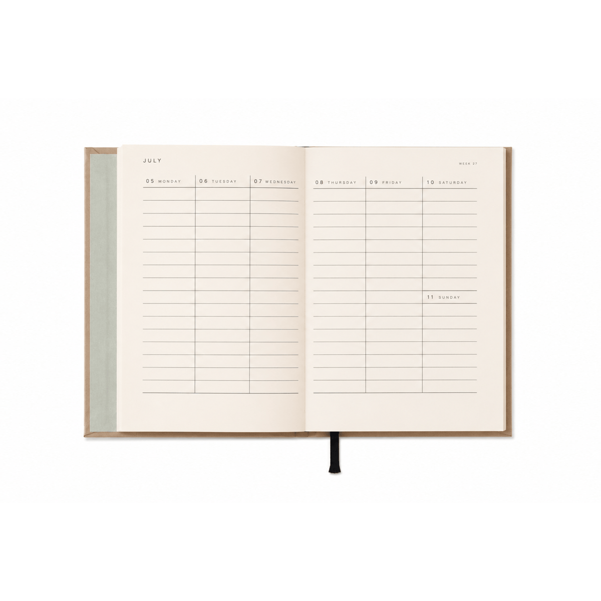 Notem Agenda Agenda Alva Small 2027 - Sand