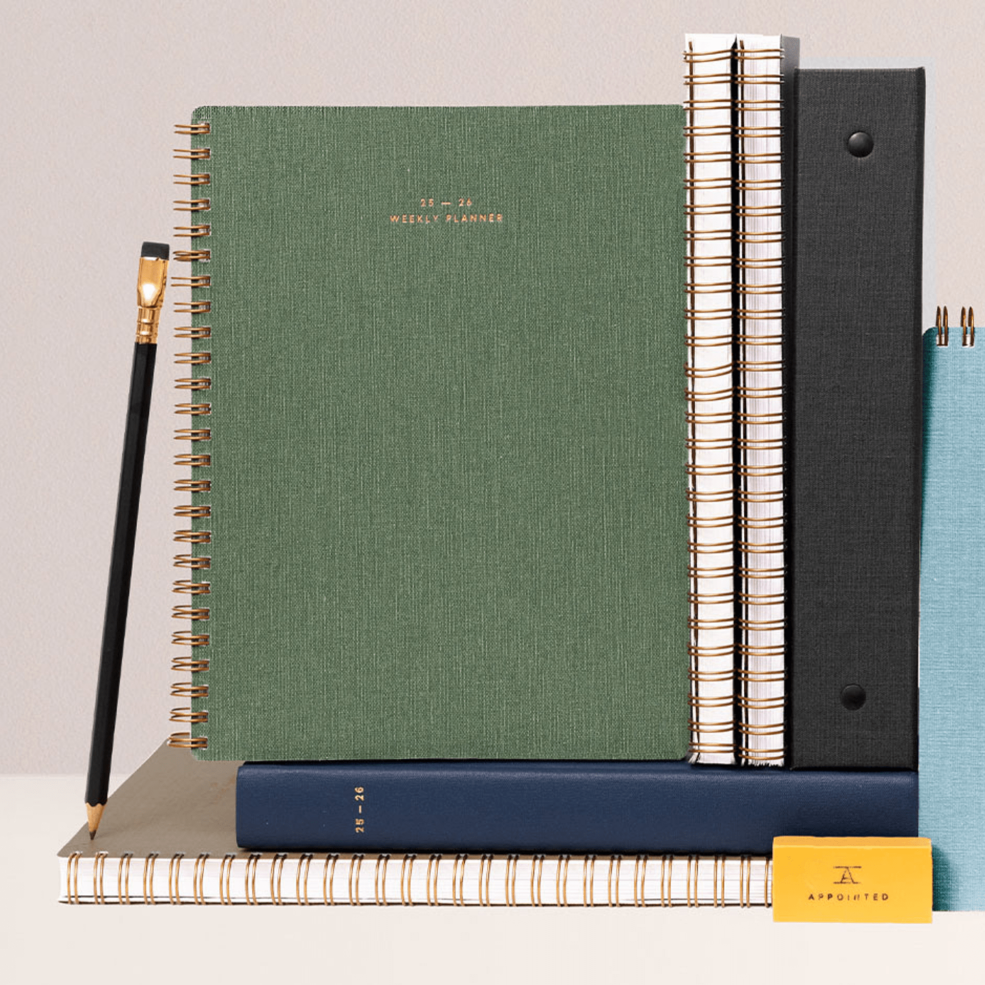 Appointed Agenda Agenda Appointed Weekly Grid Planner 2025-2026