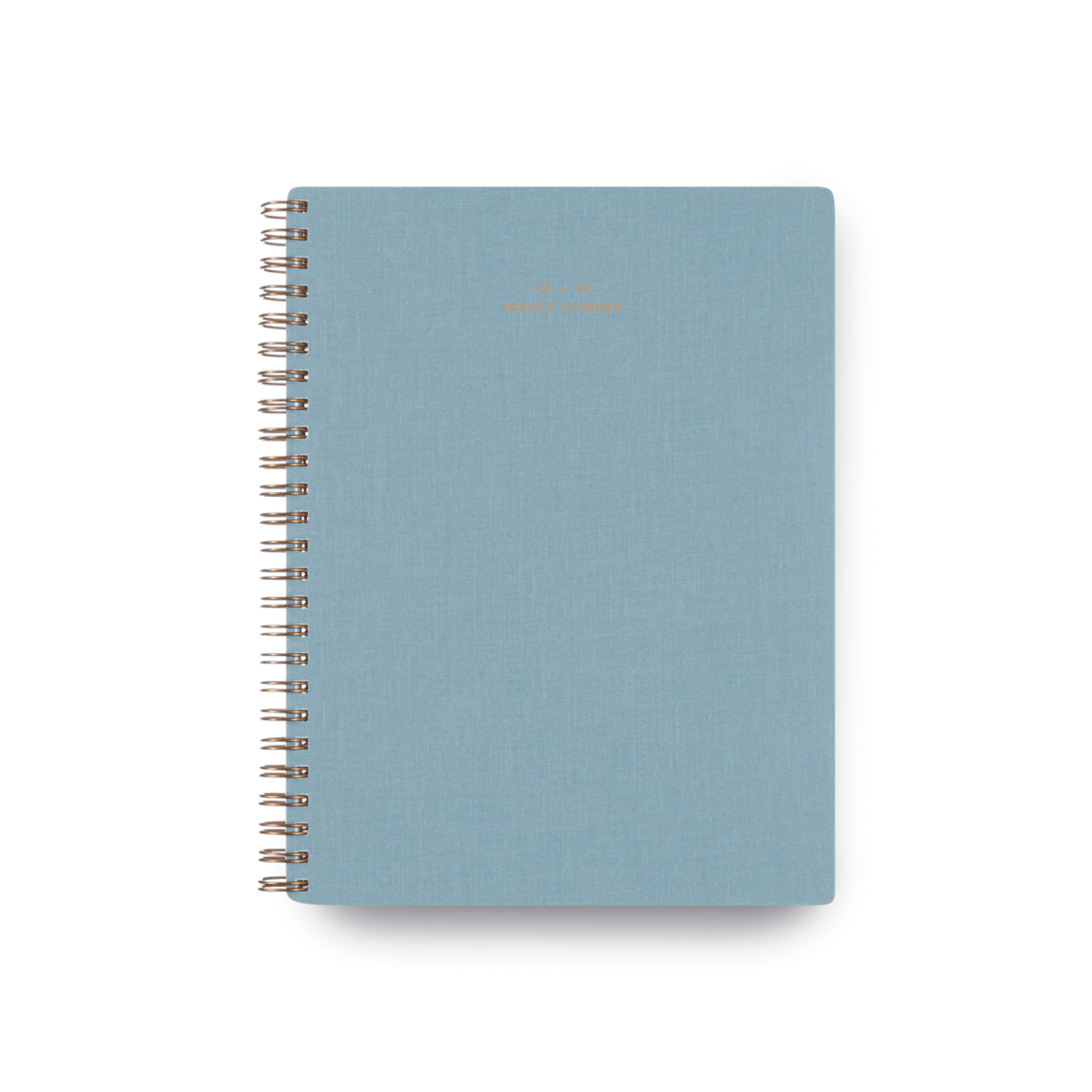 Appointed Agenda AZURRA - Chambray Blue Agenda Appointed Weekly Grid Planner 2025-2026