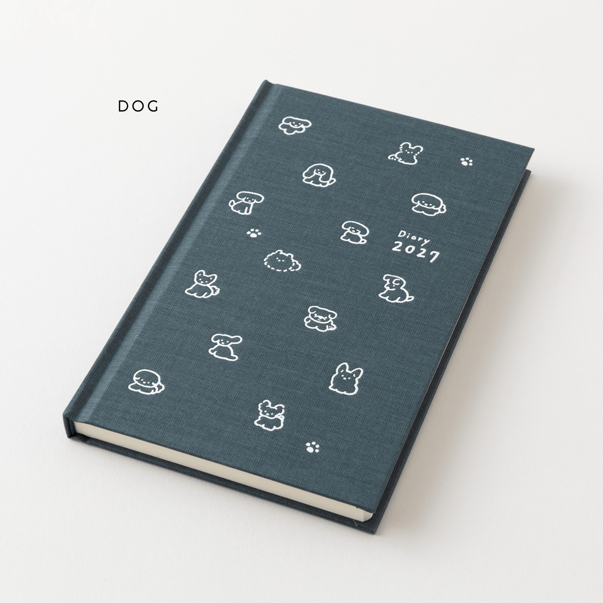 Midori Agenda DOG NAVY Agenda Book Style Diary B6 2027