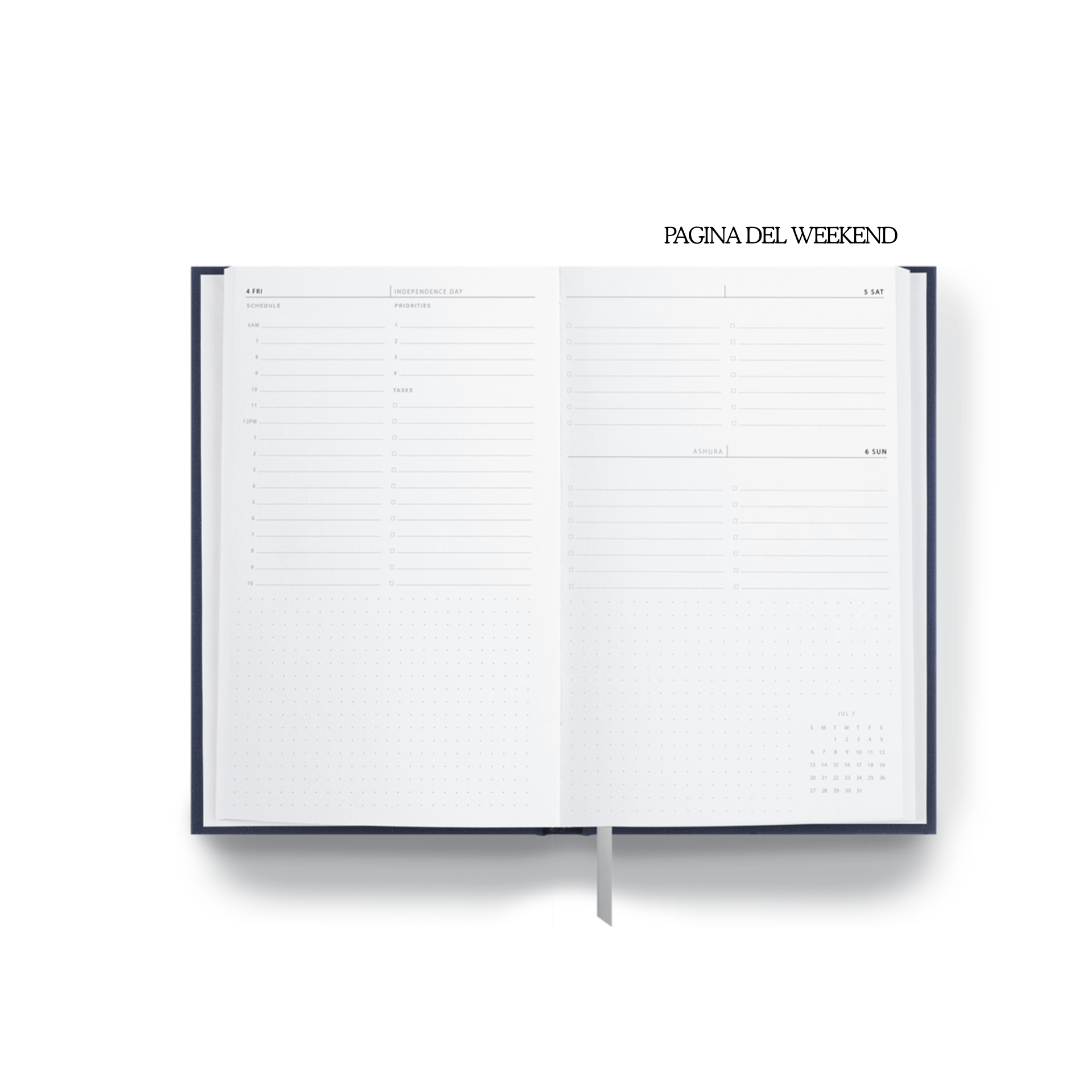 Appointed Agenda Agenda Daily Planner 2025/2026 Oxford Blue