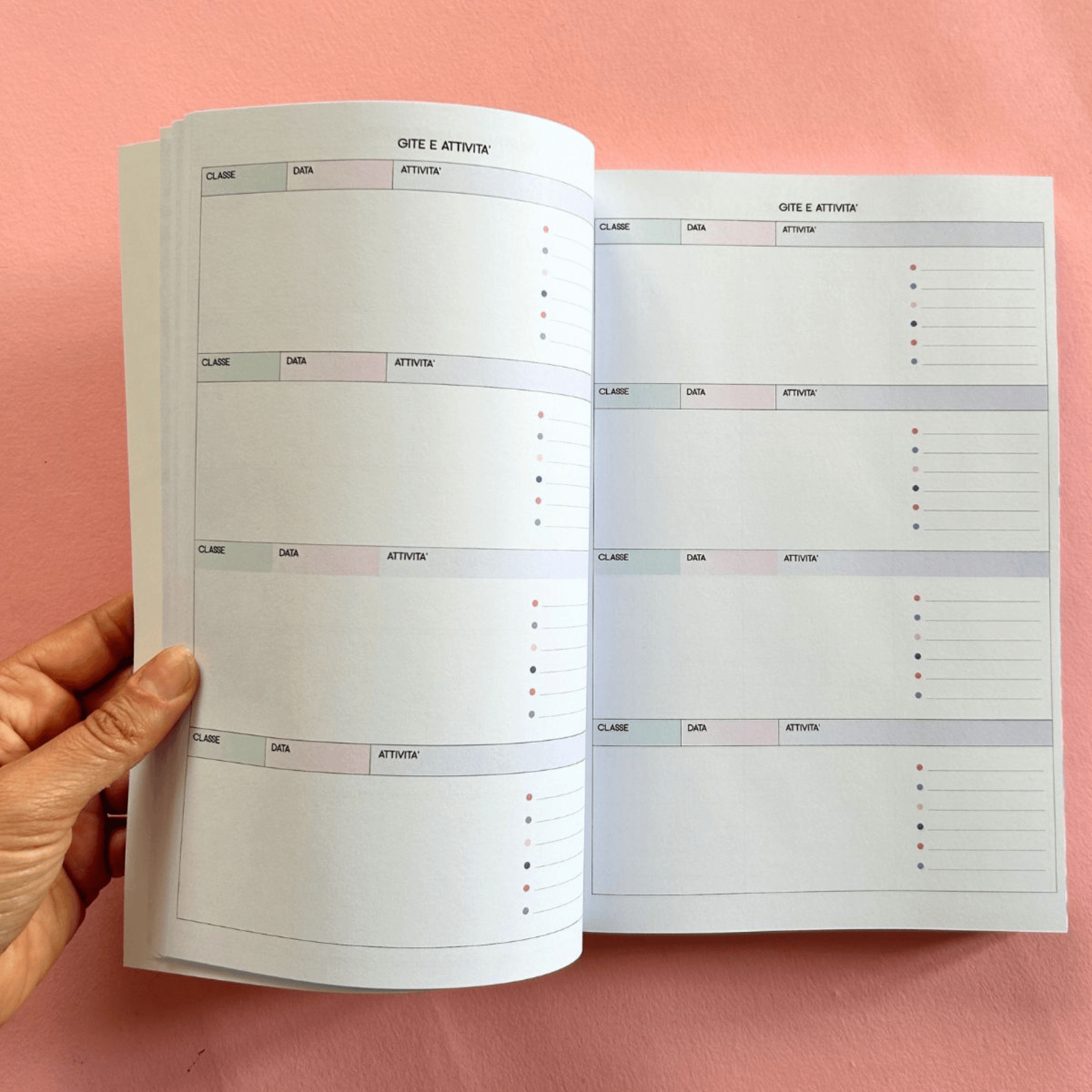 Very Wonder Agenda Agenda del Docente 2026/2027 - Giornaliera