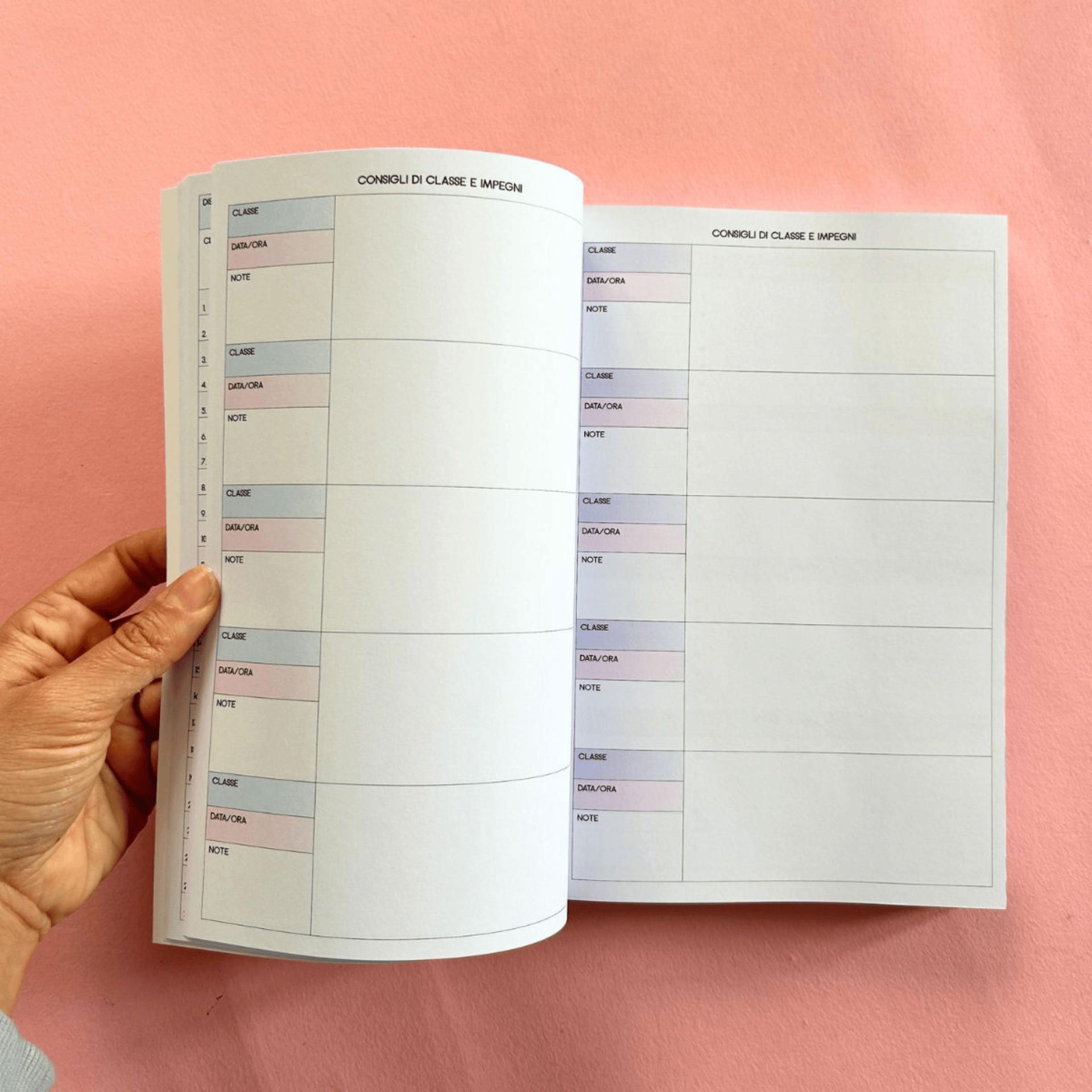 Very Wonder Agenda Agenda del Docente 2026/2027 - Settimanale
