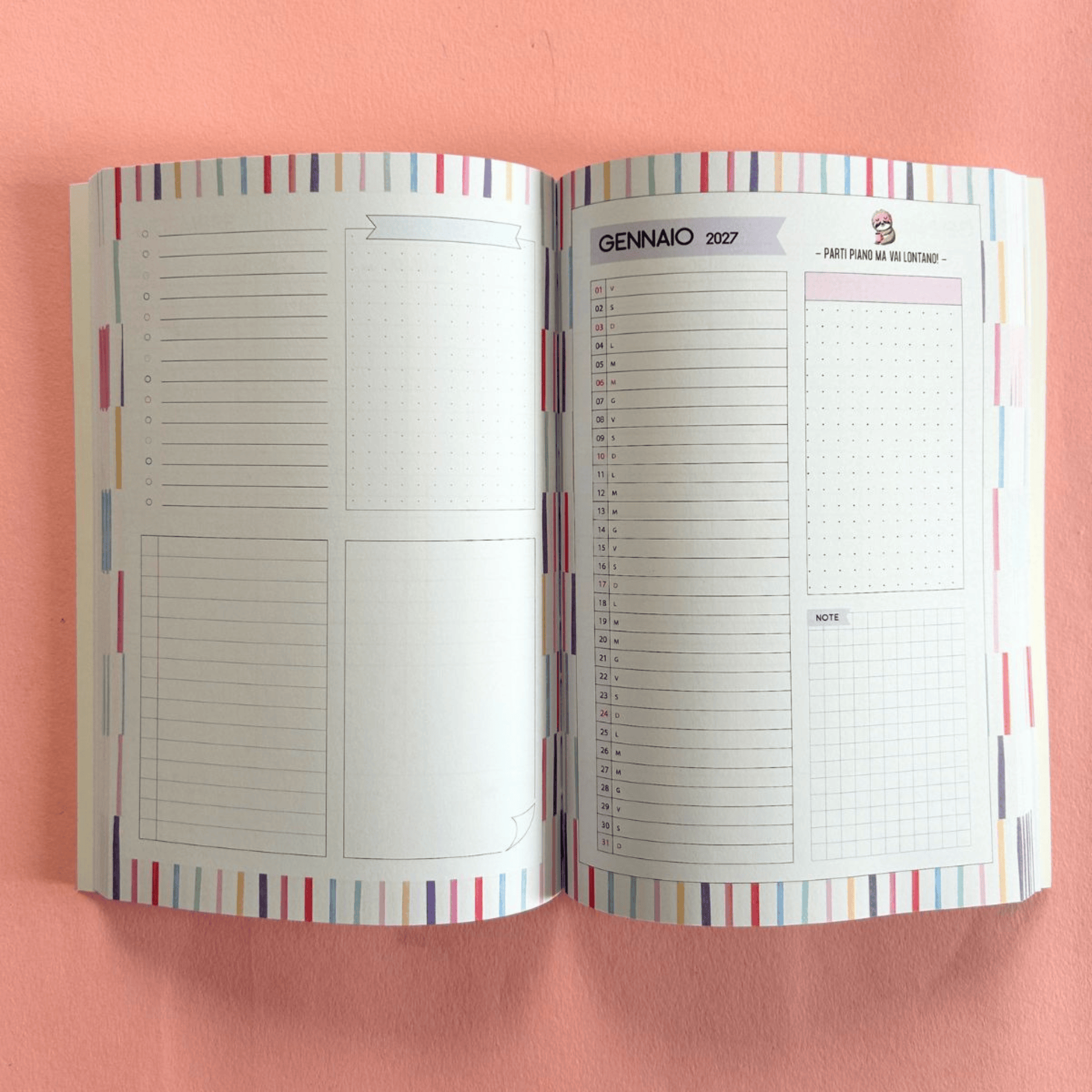 Very Wonder Agenda Agenda del Docente 2026/2027 - Settimanale