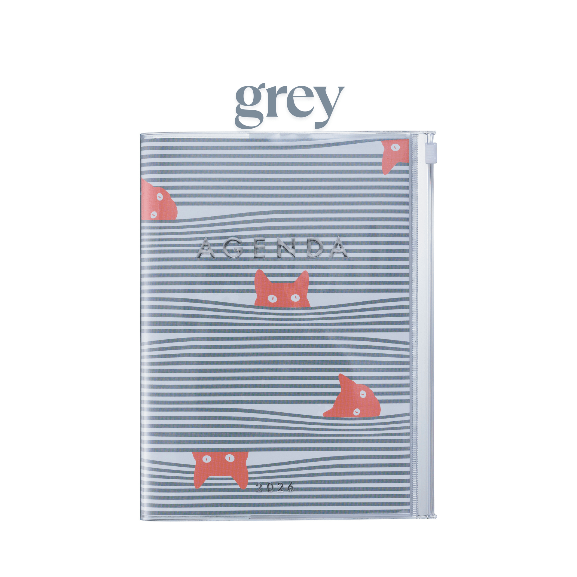 Mark's Tokyo Agenda GREY Agenda Diary 2025-2026 Mark's Tokyo - CATS