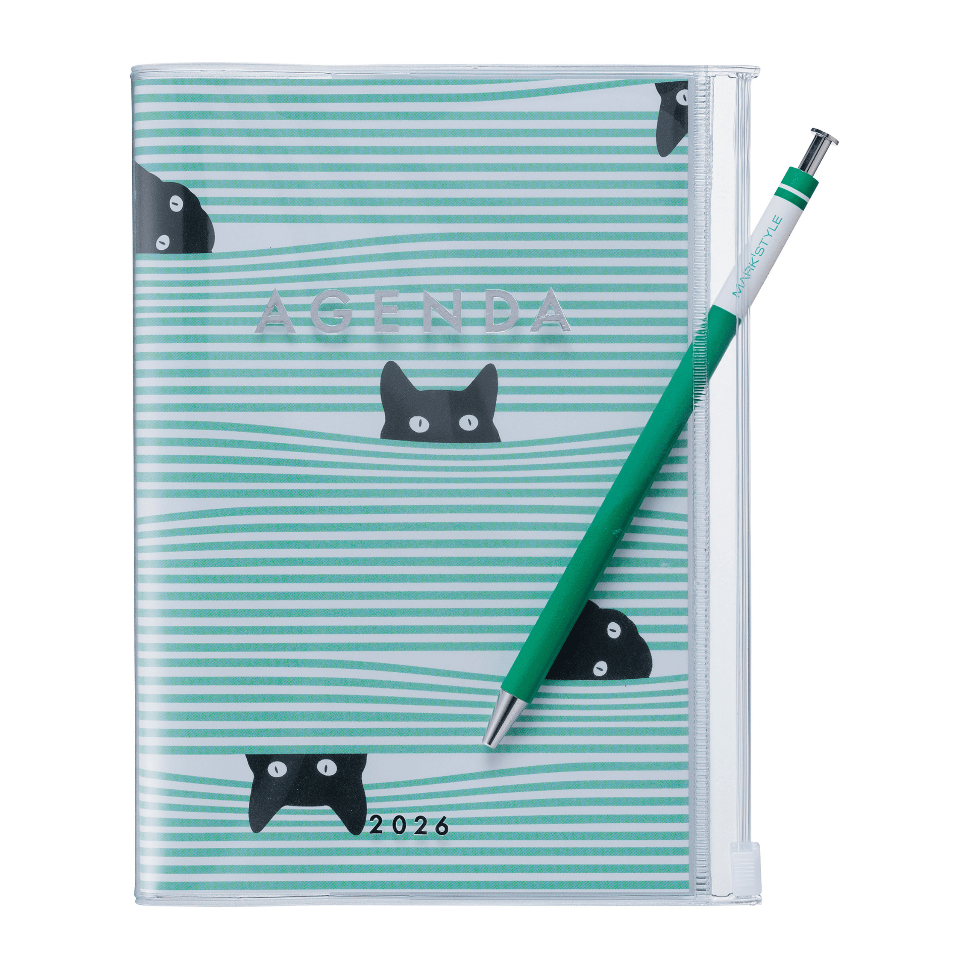 Mark's Tokyo Agenda MINT Agenda Diary 2025-2026 Mark's Tokyo - CATS